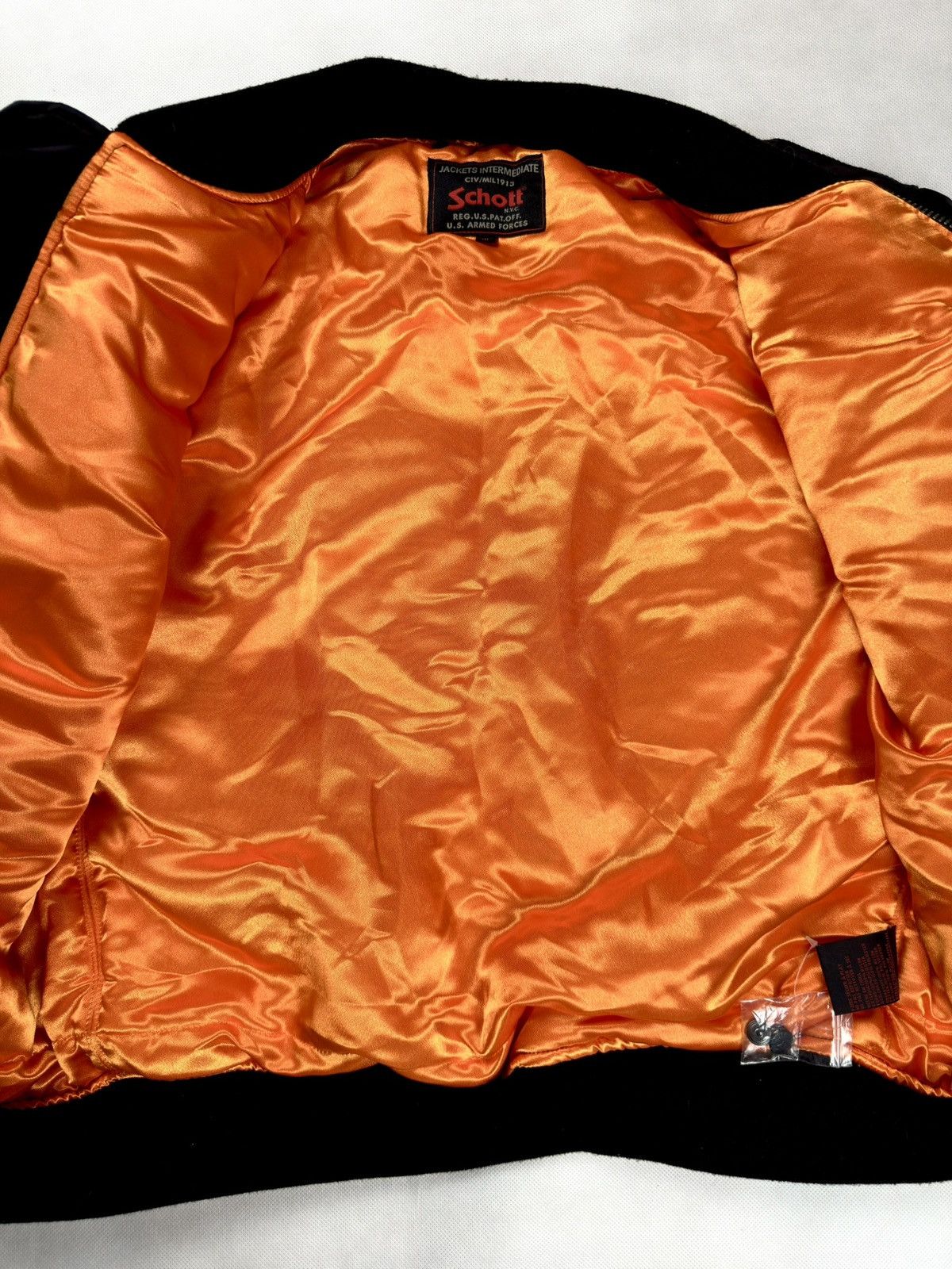 Schott Schott Flying Tenth MA-1 Bomber Jacket Size US M / EU 48-50 / 2 - 12 Thumbnail