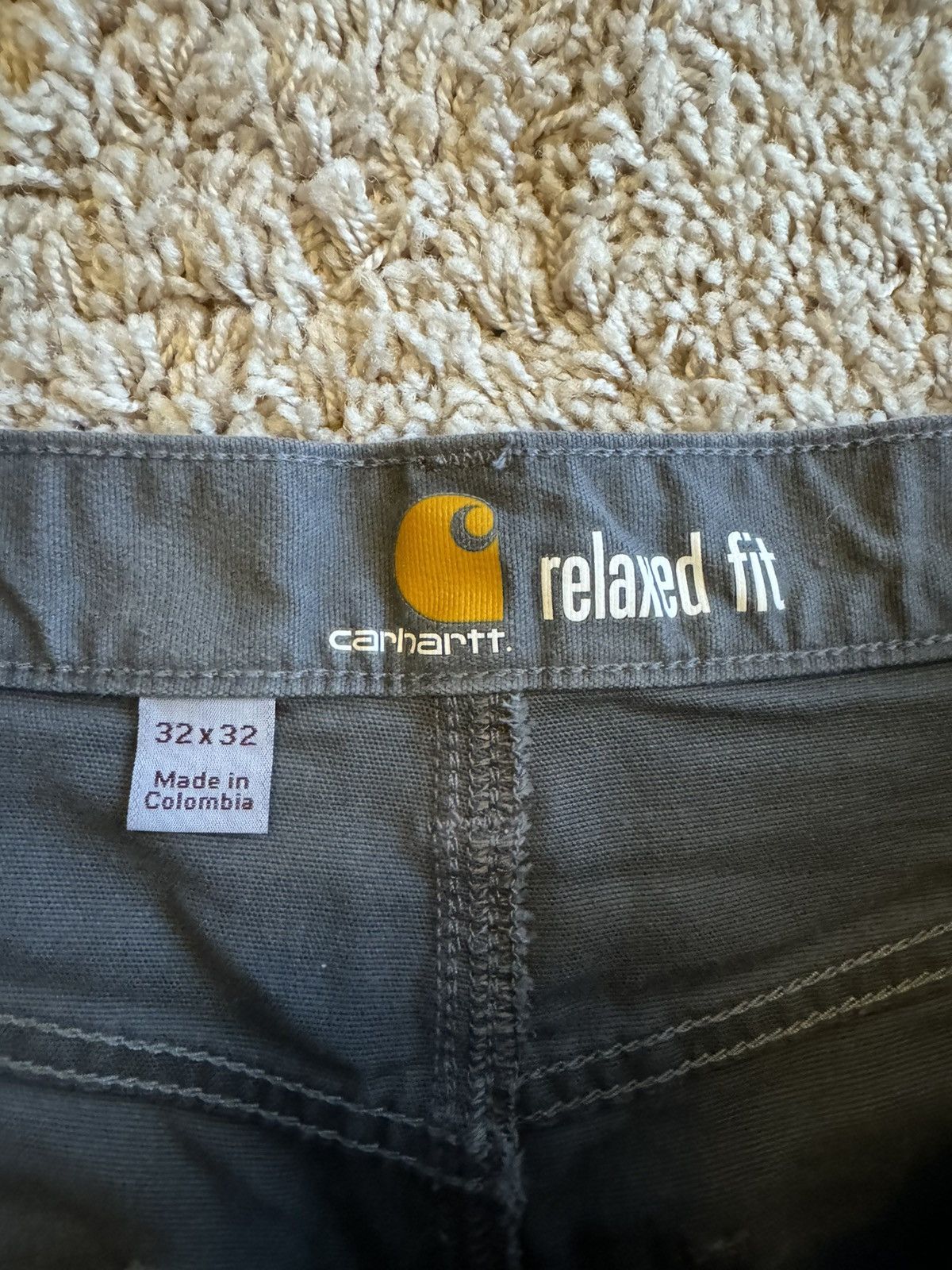 Carhartt carhartt grey work pants Size US 32 / EU 48 - 3 Thumbnail