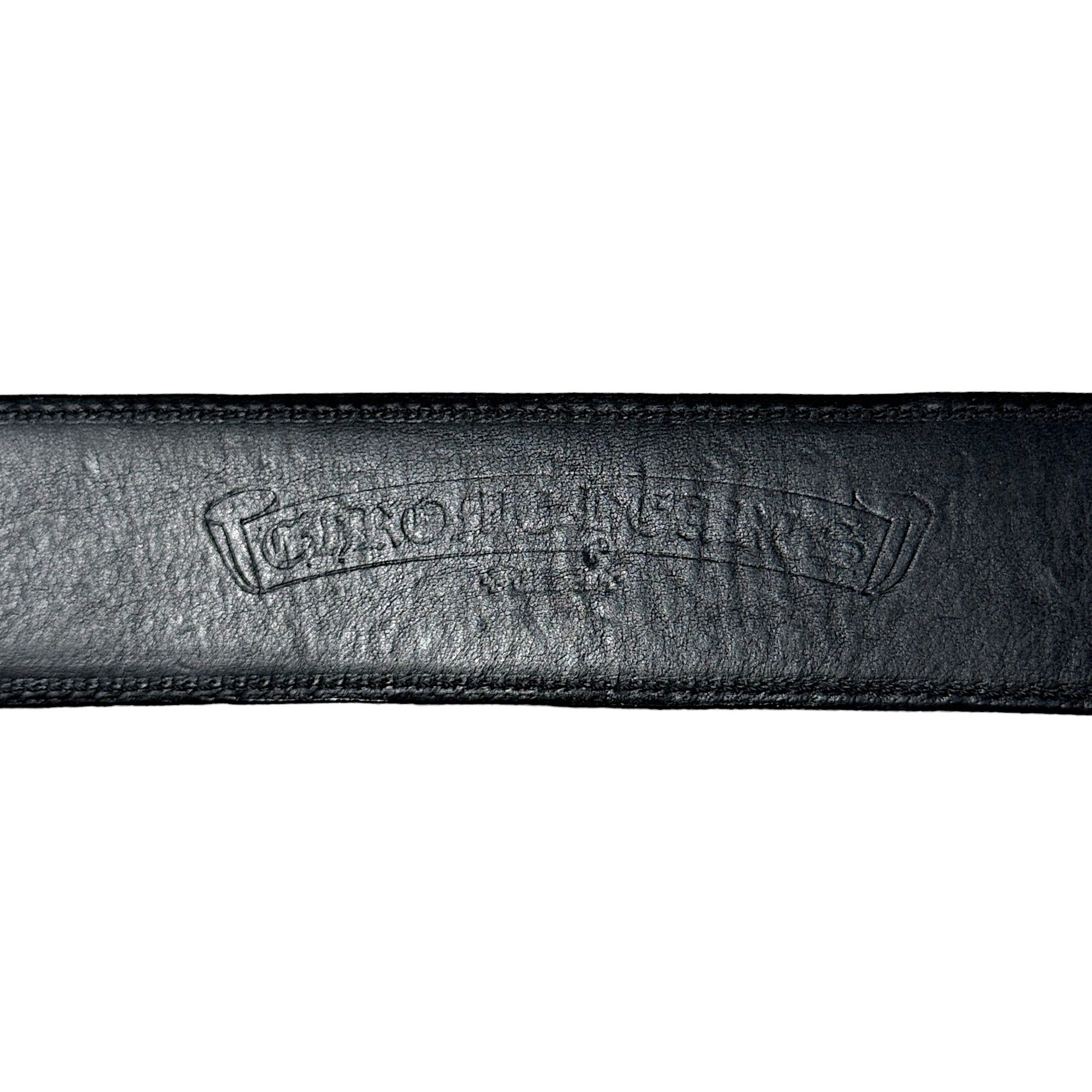 Chrome Hearts Floral Square Buckle Belt Size 36 - 3 Thumbnail