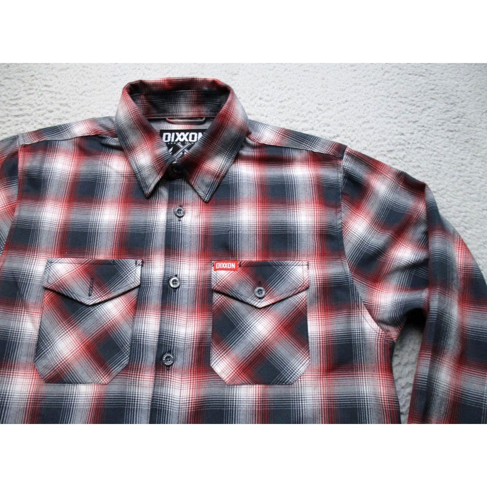 Vintage Dixxon Flannel Company Shirt Mens Medium Red Black Plaid Equalizer LS Button Size US M / EU 48-50 / 2 - 2 Thumbnail