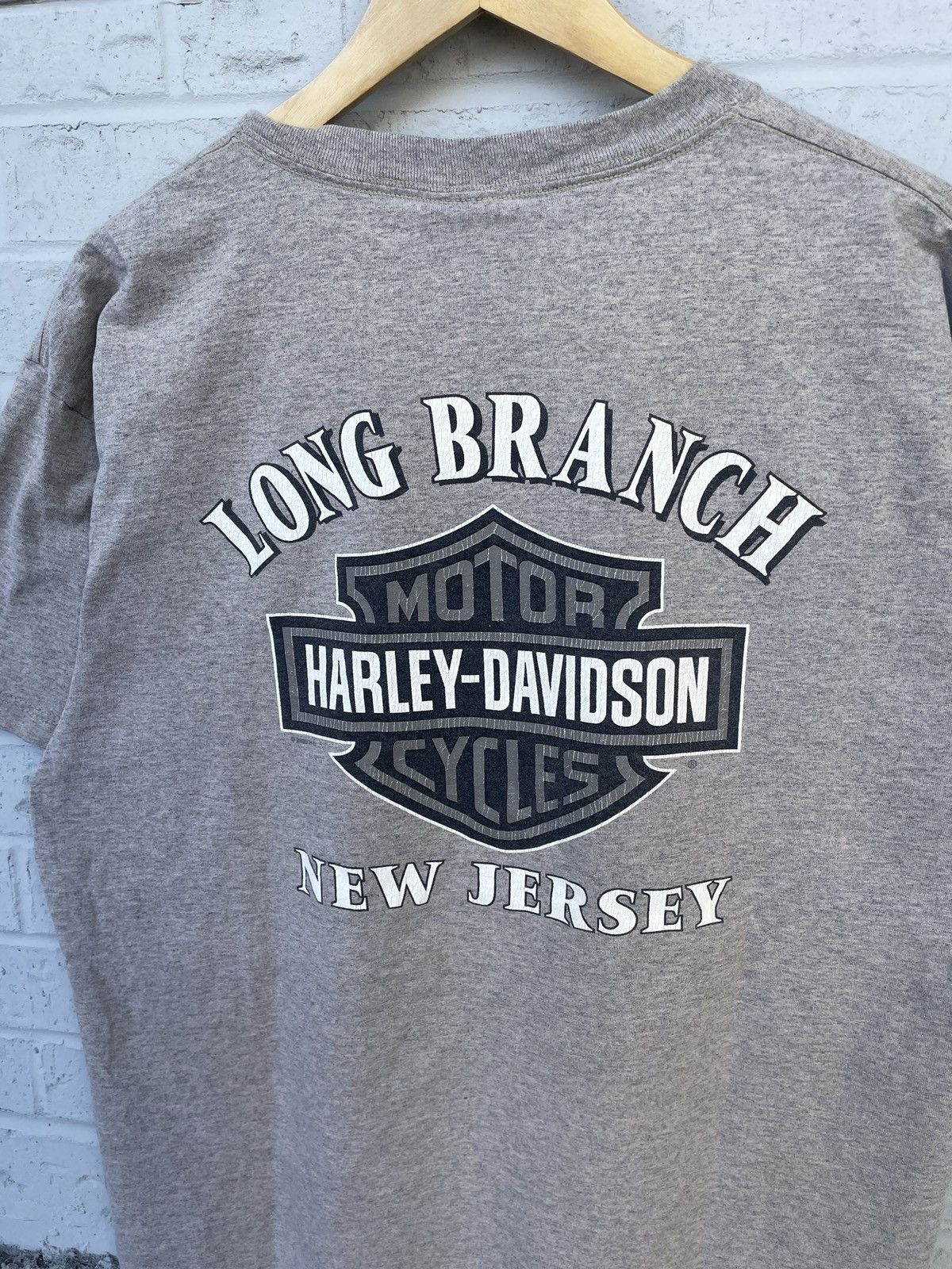 Harley Davidson 00 Harley Davidson Embroidered Logo Tee Size US XL / EU 56 / 4 - 6 Thumbnail