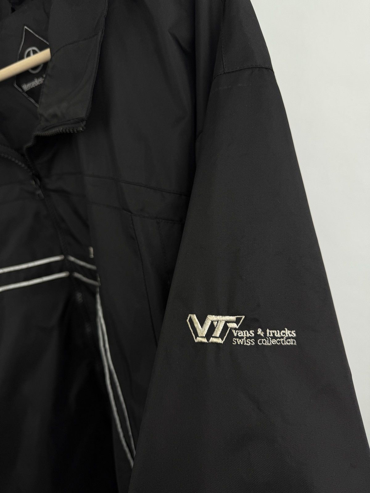 Mercedes-Benz 🇩🇪 Vintage 90s Mercedes Benz Swiss Collection Jacket & Fleece Size US XXL / EU 58 / 5 - 5 Thumbnail