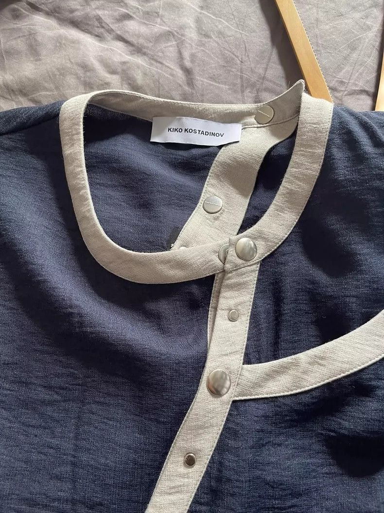 Kiko Kostadinov Kiko Kostadinov Size OSIsaac Double Layer Shirt Size US S / EU 44-46 / 1 - 3 Thumbnail