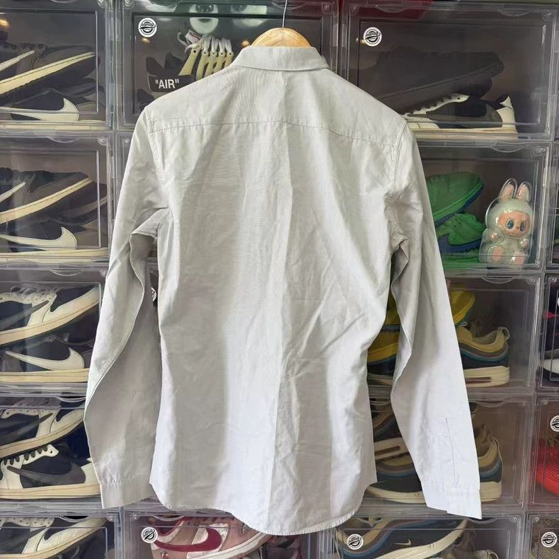Dior Dior White Long Sleeve Shirt Size 38-2506 Size US M / EU 48-50 / 2 - 2 Thumbnail
