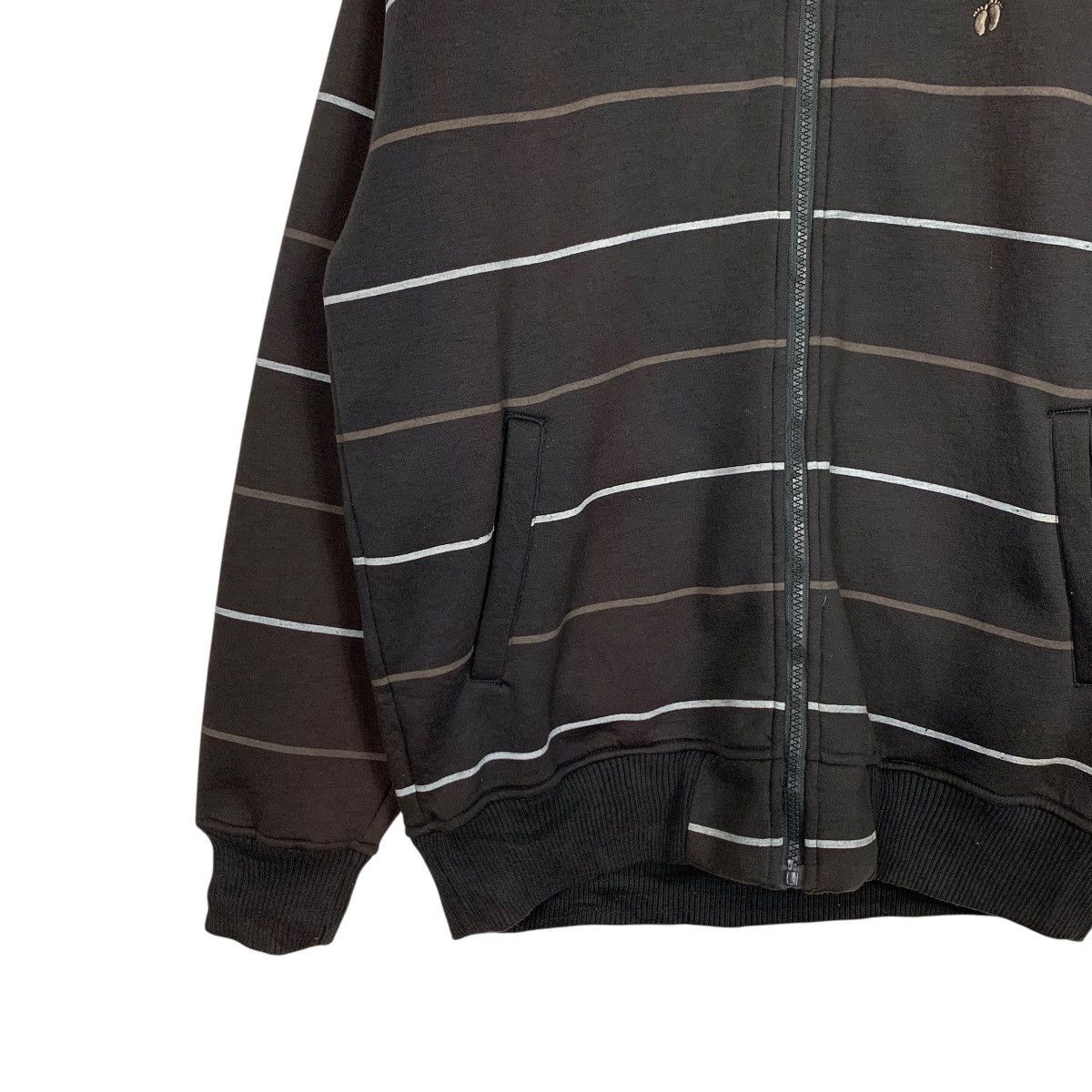Hang Ten HANG TEN Striped Small Logo Pullover Hoodies #1568-C70 Size US M / EU 48-50 / 2 - 5 Thumbnail