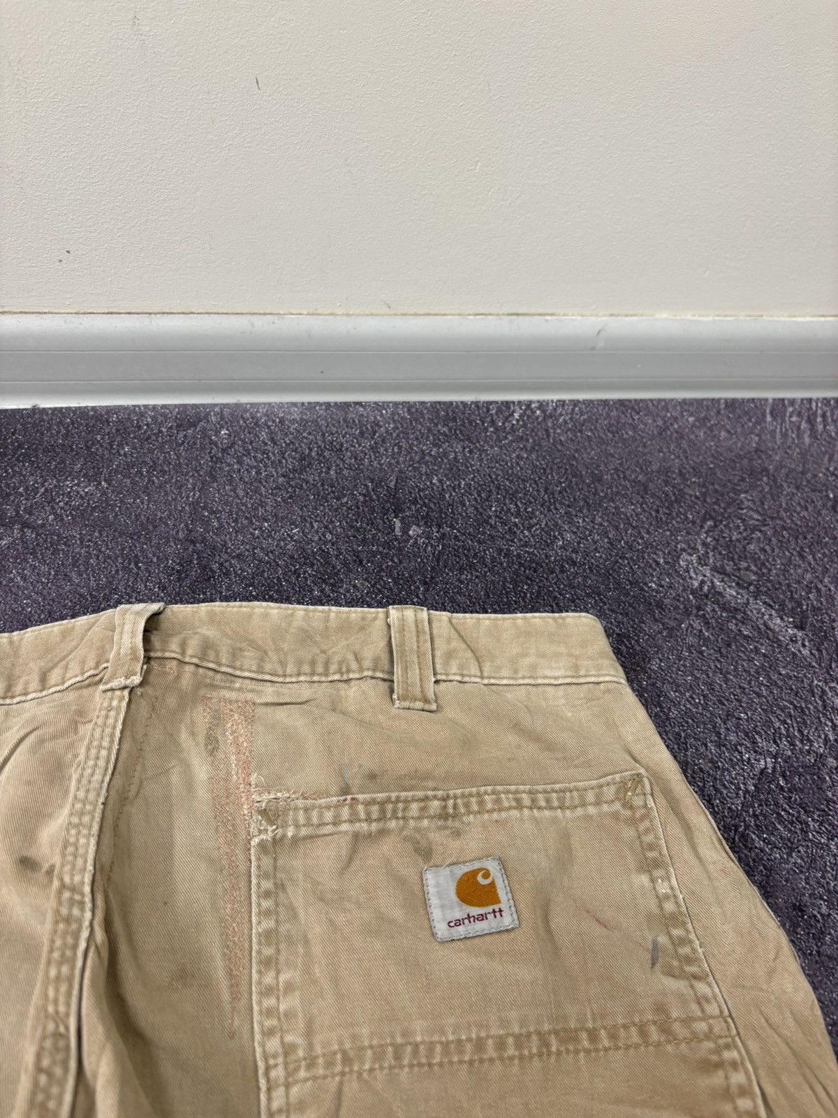 Carhartt Vintage Carhartt Relaxed Distressed Carpenter Baggy Pants Size US 36 / EU 52 - 9 Thumbnail