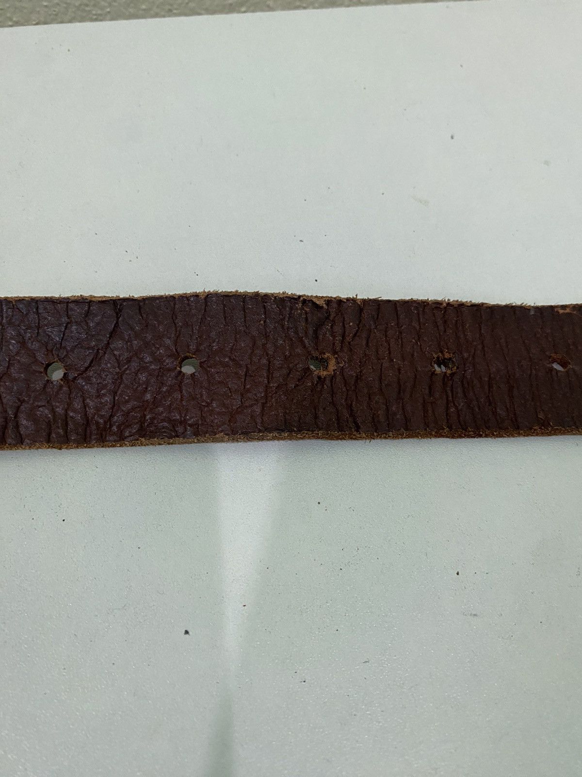 Japanese Brand Japanese Brand Leather Buckle Belt Size ONE SIZE - 8 Thumbnail
