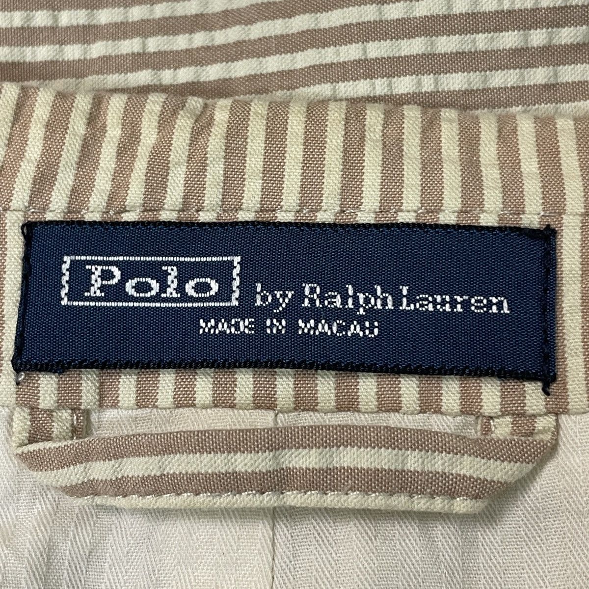 Polo Ralph Lauren 🔥LAST PRICE🔥 Polo By Ralph Lauren Vertical Stripes Blazer Size 42R - 13 Thumbnail