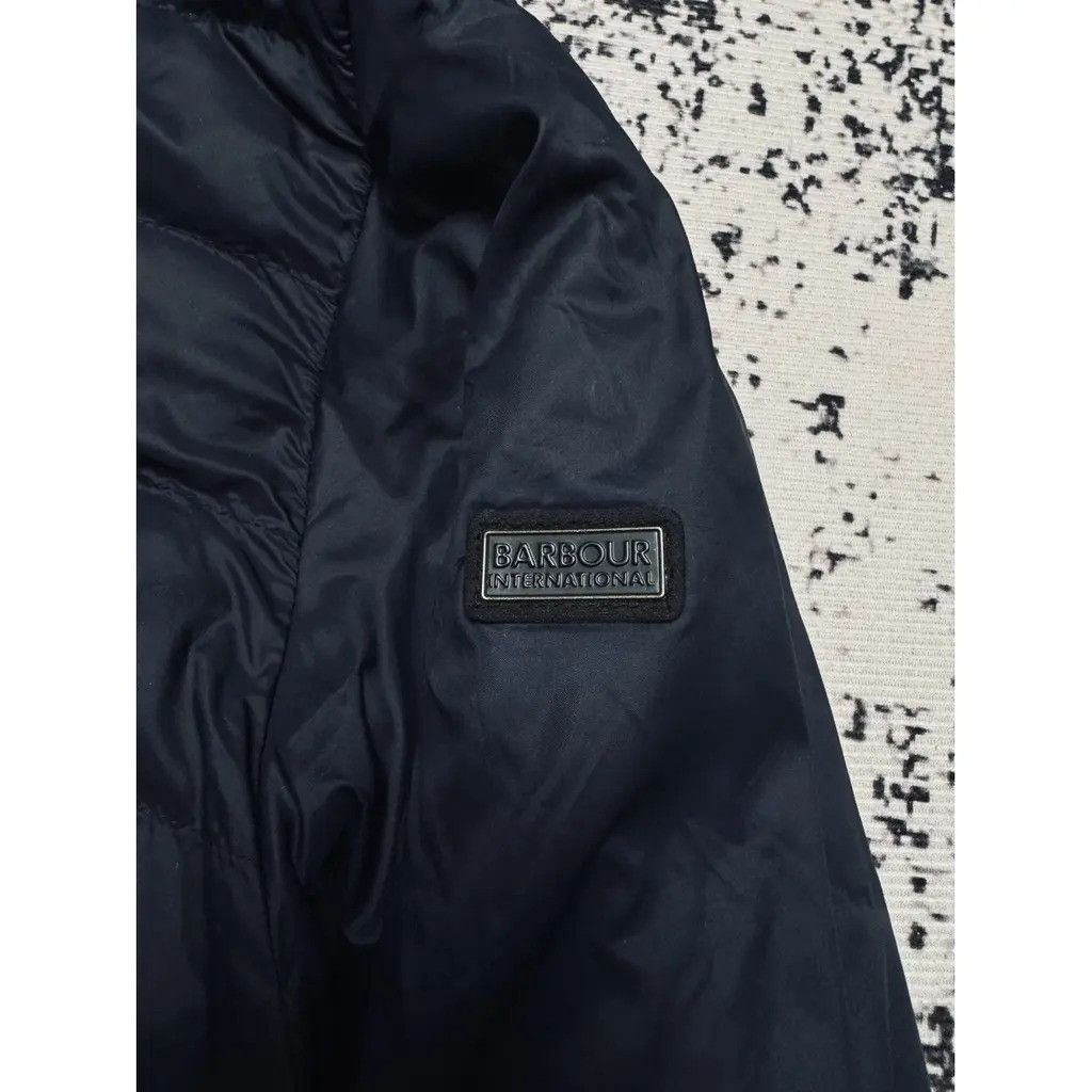 Barbour Barbour Puffer Jacket Coat Fibre Down Navy Size XL Size US XL / EU 56 / 4 - 4 Thumbnail