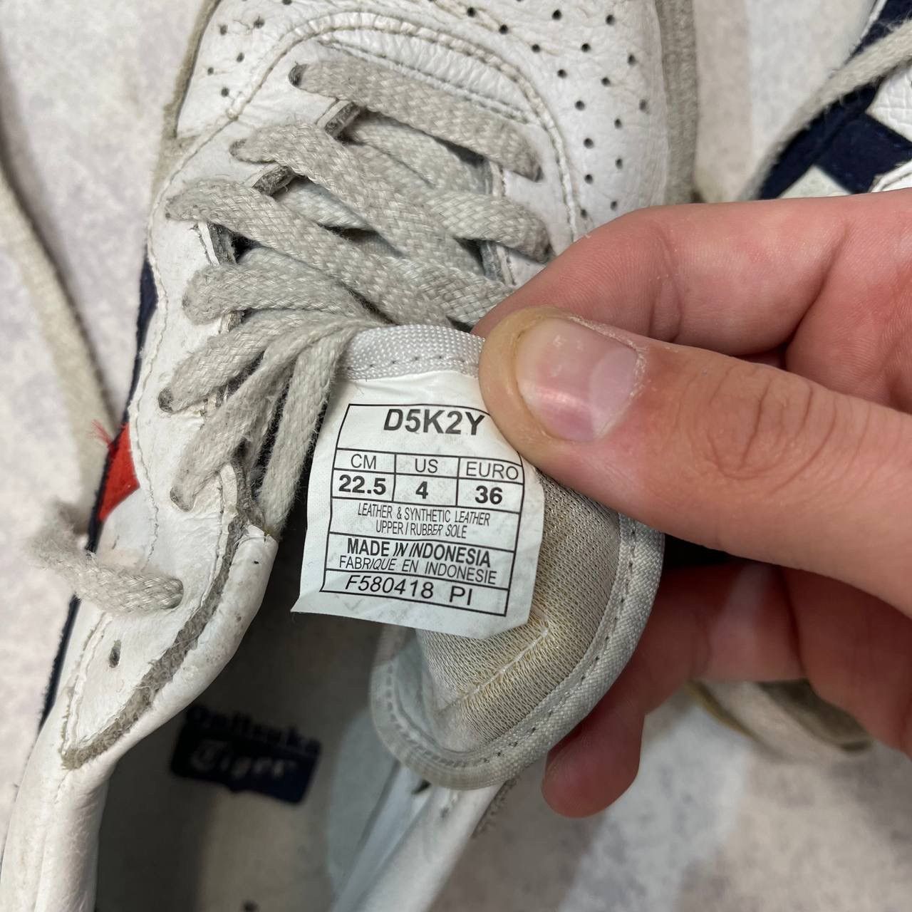 Asics × Vintage Vintage Y2K Asics Tiger Onitsuka Sneakers 36 Size US 5 / EU 37 - 12 Thumbnail