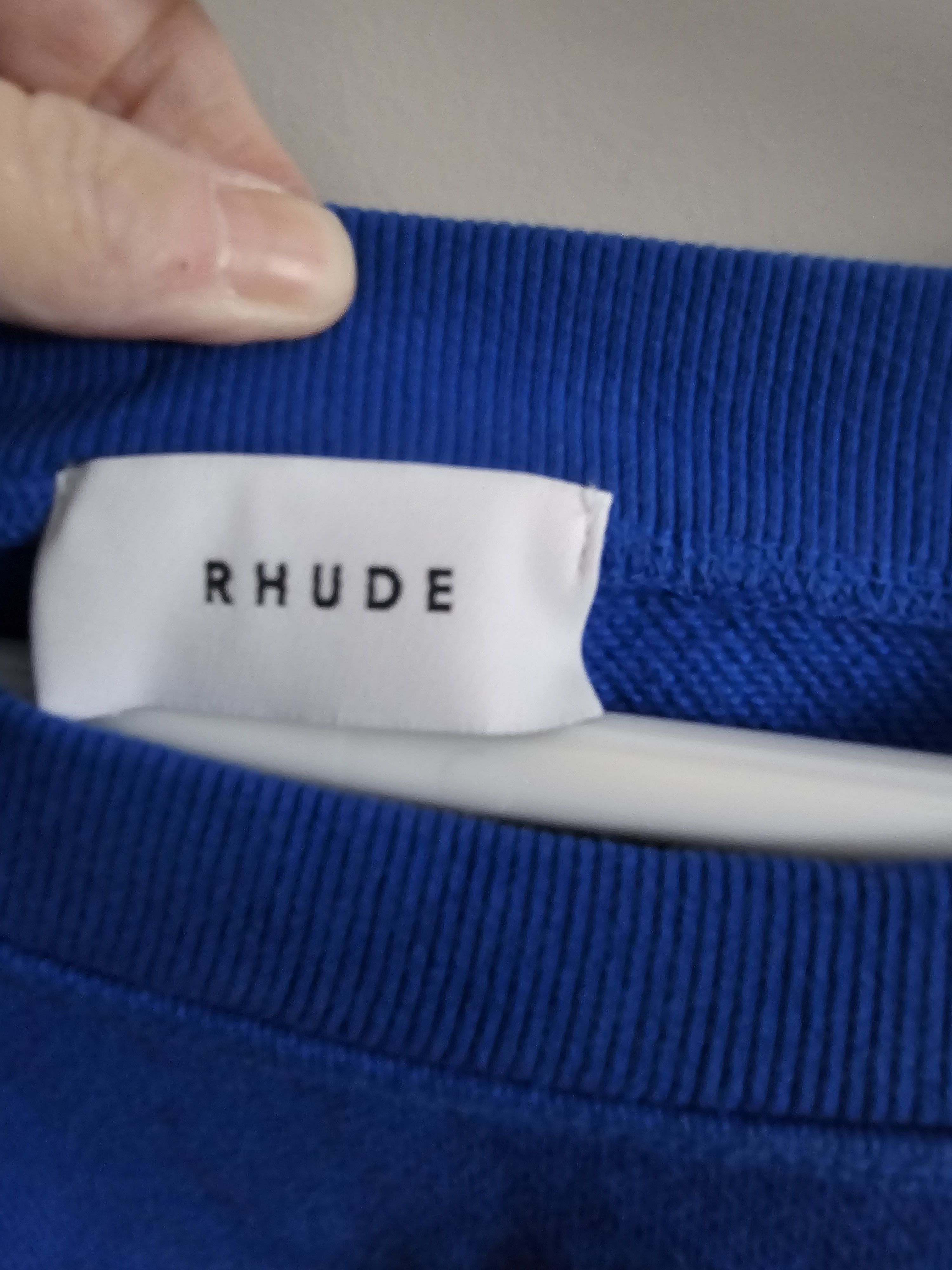 Rhude Rhude Mens Crewneck Sweatshirt Size US XL / EU 56 / 4 - 6 Thumbnail