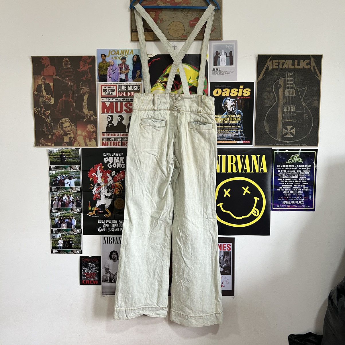 Vintage Vintage Japanese Brand Flare Overall Size US 32 / EU 48 - 10 Thumbnail