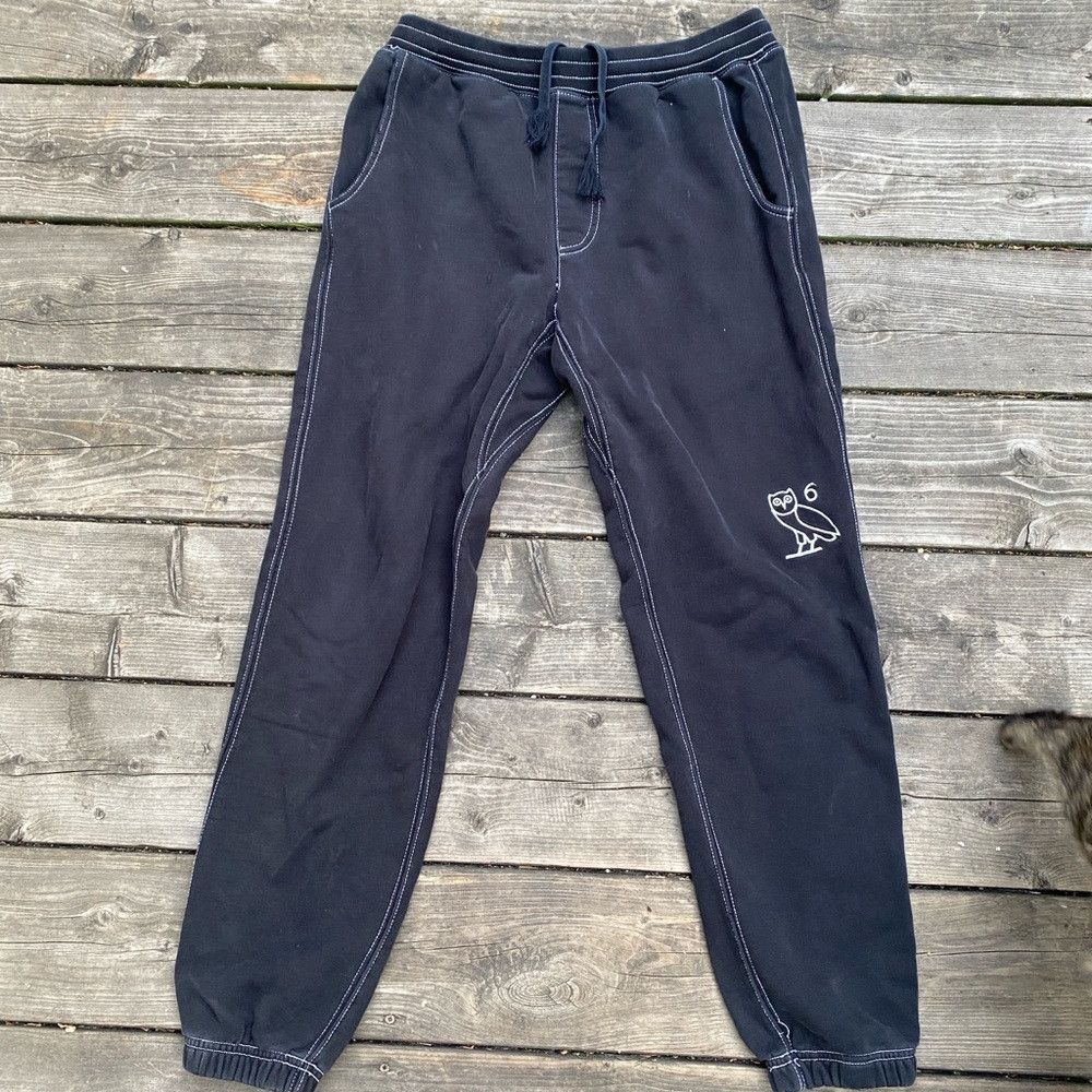October's Very Own OVO Octobers Very Own Contrast Stitch Sweatpants Small Size US 30 / EU 46 - 8 Thumbnail