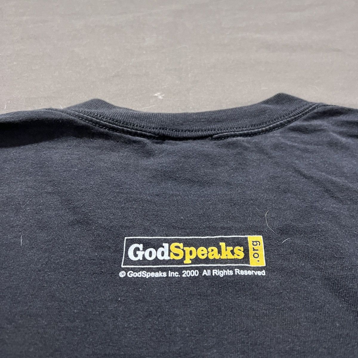 Other Vintage 90s God Speaks Jesus Lord Bible Holy Promo Tee G3 Size US XL / EU 56 / 4 - 6 Thumbnail