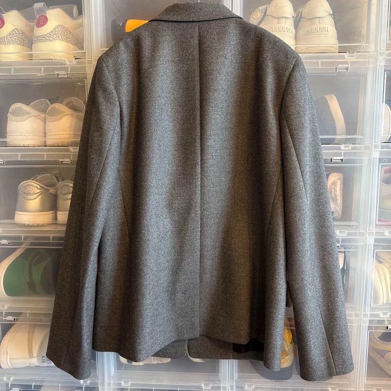 Jil Sander Jil Sander Gray wool suit coat Size XXS / US 00 / IT 34 - 4 Thumbnail