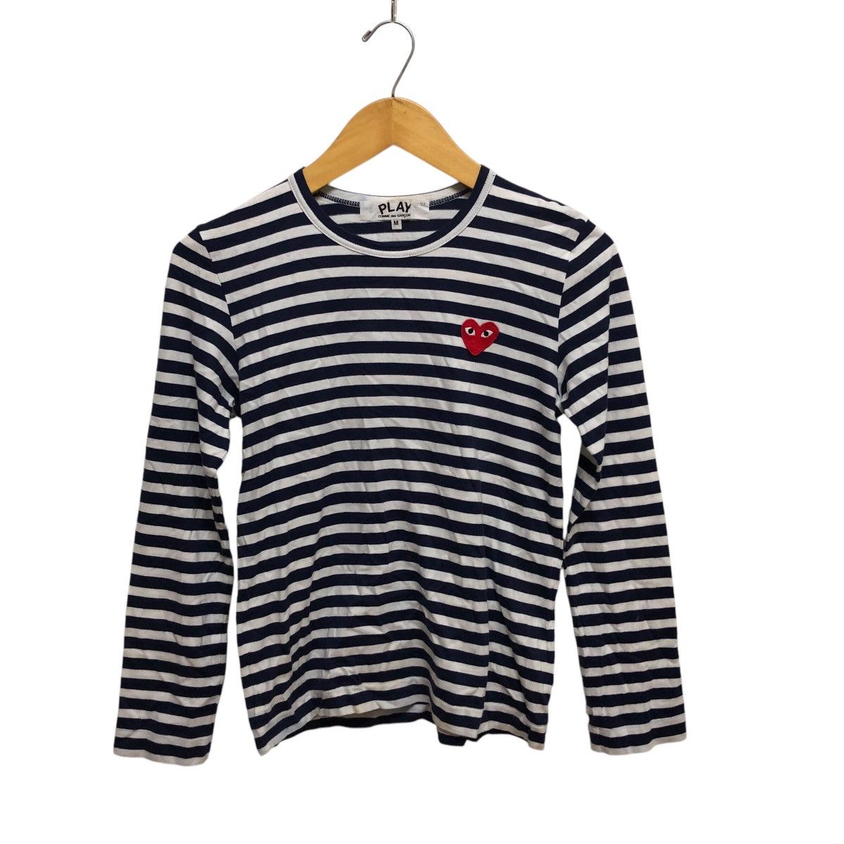 CDG by Comme des Garcons Vtg Comme Des Garcons Play AD2009 Crewneck Long Sleeve Shirt Size XS / US 0-2 / IT 36-38 - 1 Thumbnail