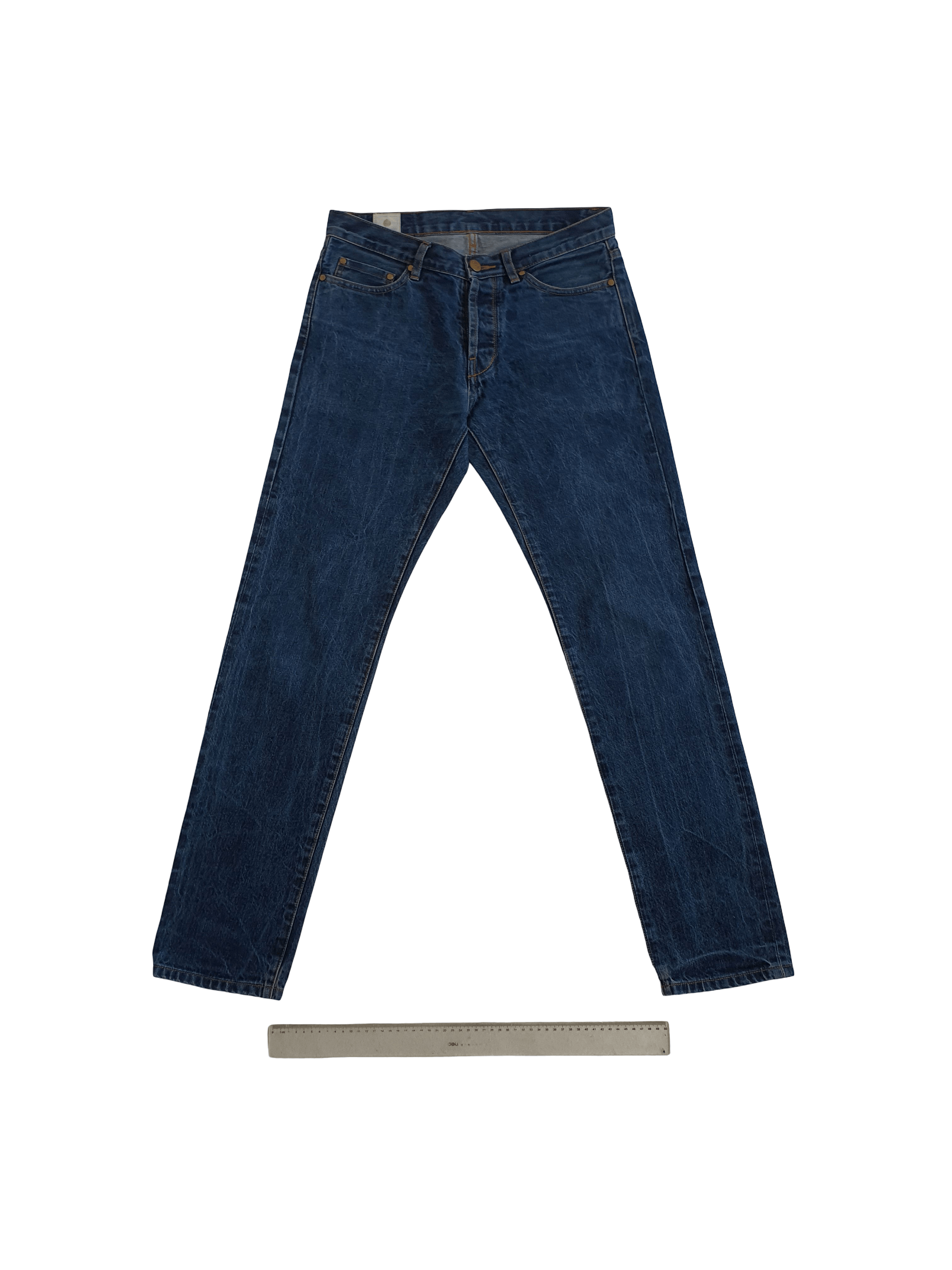 Han Kjobenhavn ''TAPERED JEANS'' (M-90064-12) - Selvedge - Japanese Fabric Size US 29 - 1 Thumbnail