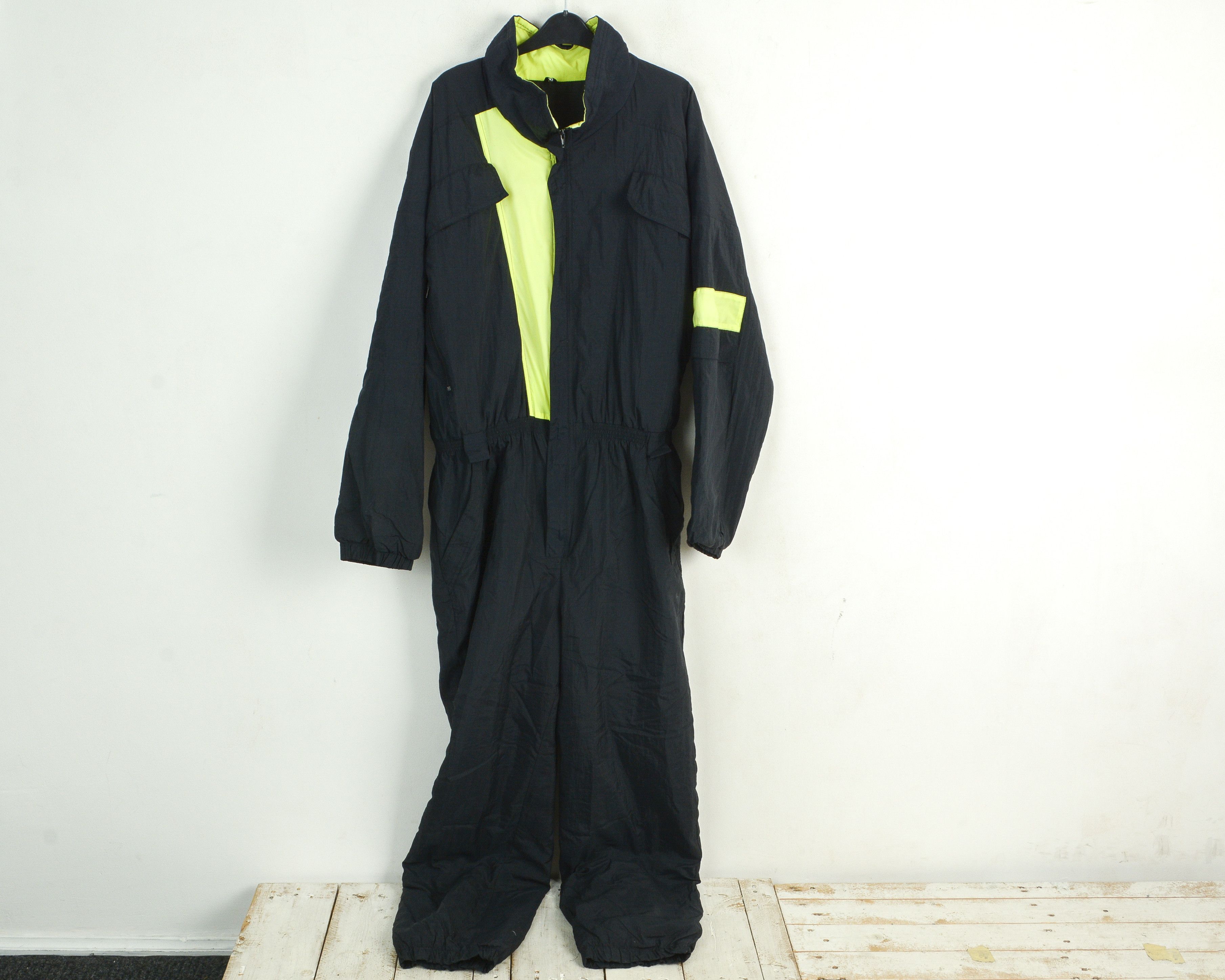 Vintage O'HARA XL Snowsuit Jumpsuit Ski Suit Padded Overalls Snow Size US 38 / EU 54 - 2 Thumbnail