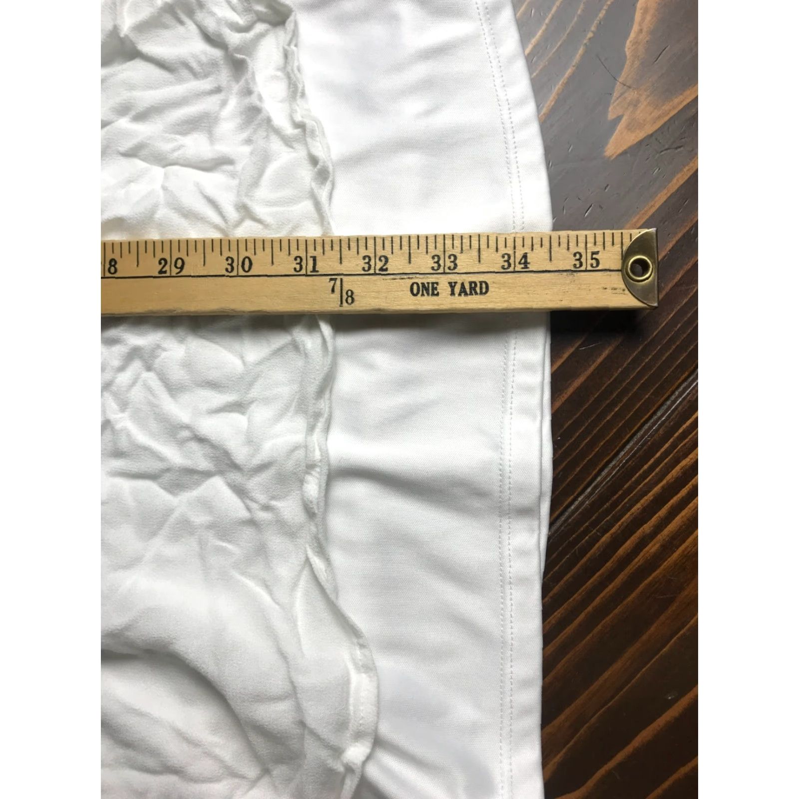 Vintage Maurices Dress Women's Large White Short Embroidered Lace Aztec A-Line Sleeveless Casual Womens Size 36" / US 14 / IT 50 - 4 Thumbnail