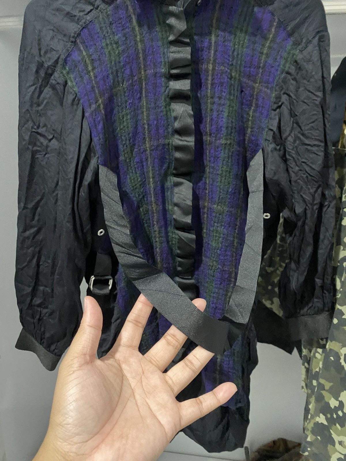 Diesel 🖤BLACKFRIDAY🖤Diesel Bondage Hybrid Punk Shirt Size XS / US 0-2 / IT 36-38 - 3 Thumbnail