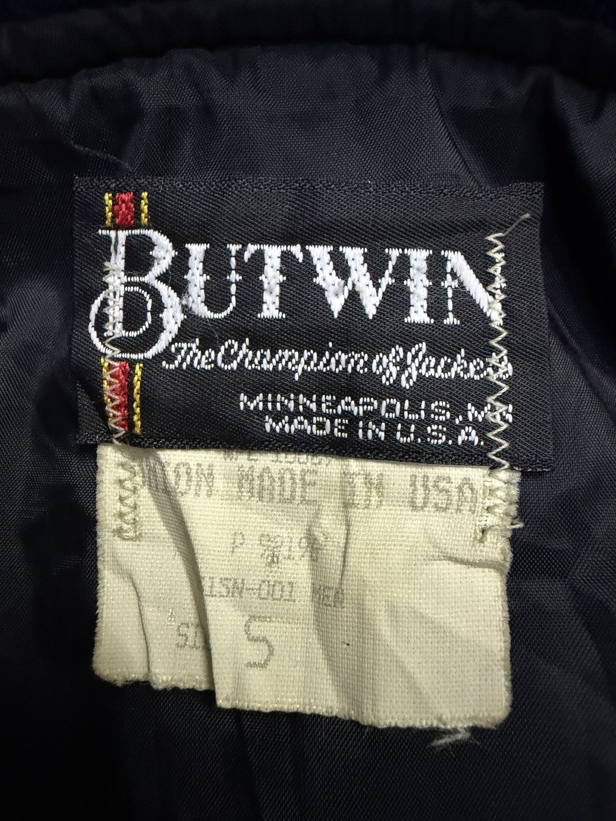 Vintage Vintage 80s Butwin Wool Varsity Jacket Size US S / EU 44-46 / 1 - 6 Thumbnail