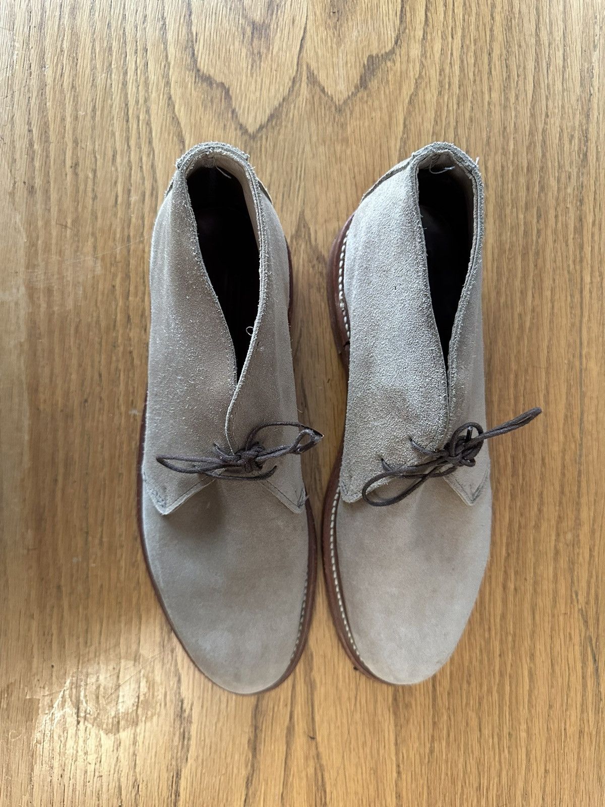 image of Oak Street Bootmakers Lakeshore Campus Chukka Tan Orion Suede Shoes, Men's (Size 9)