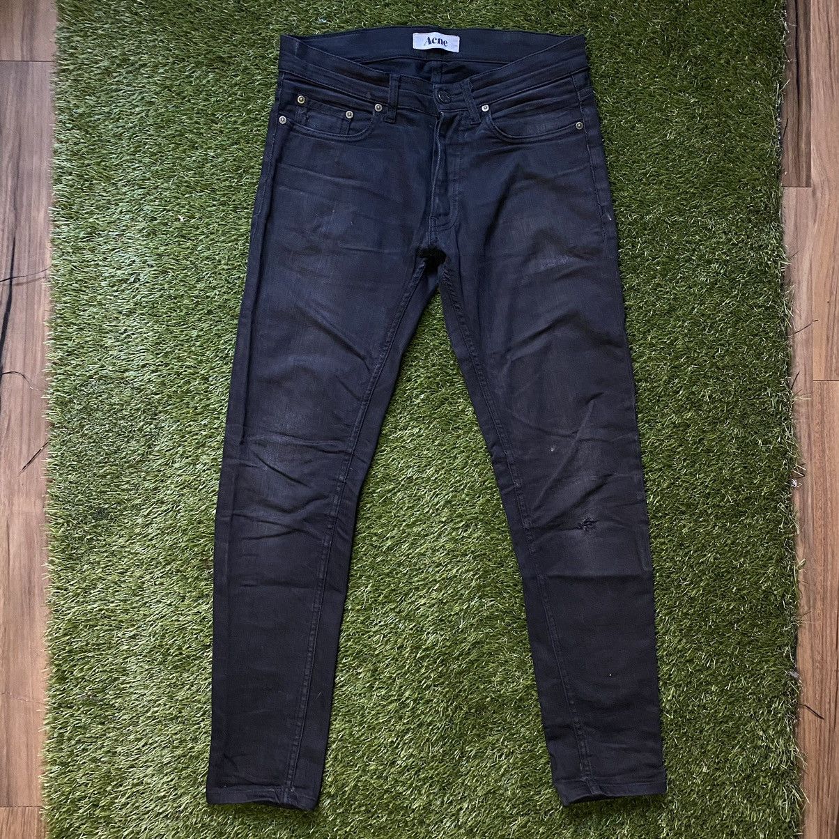 Acne Studios ACNE mainline ‘ROC CASH’ black denim Size US 28 / EU 44 - 1 Thumbnail