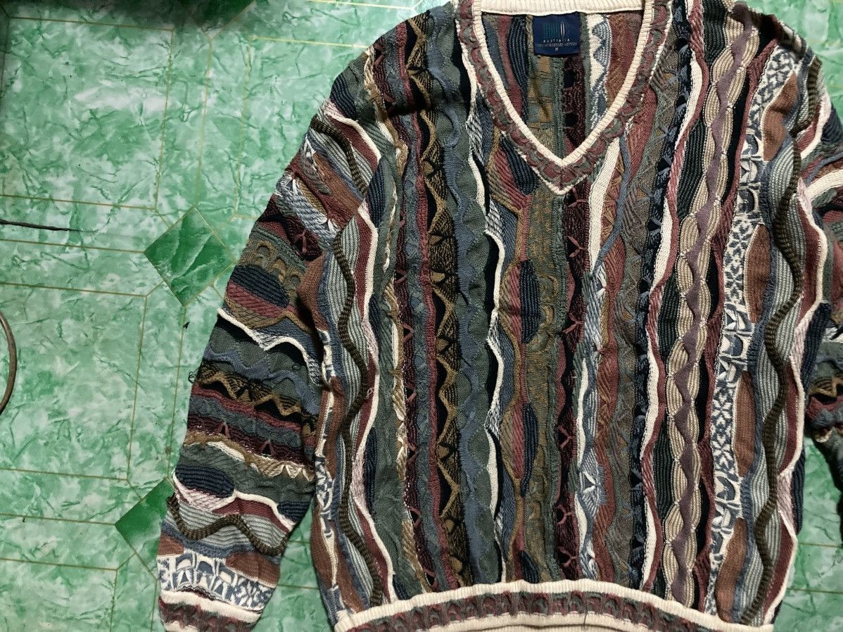 Other Vintage Limnos Knitwear Coogi Style Size US L / EU 52-54 / 3 - 3 Thumbnail