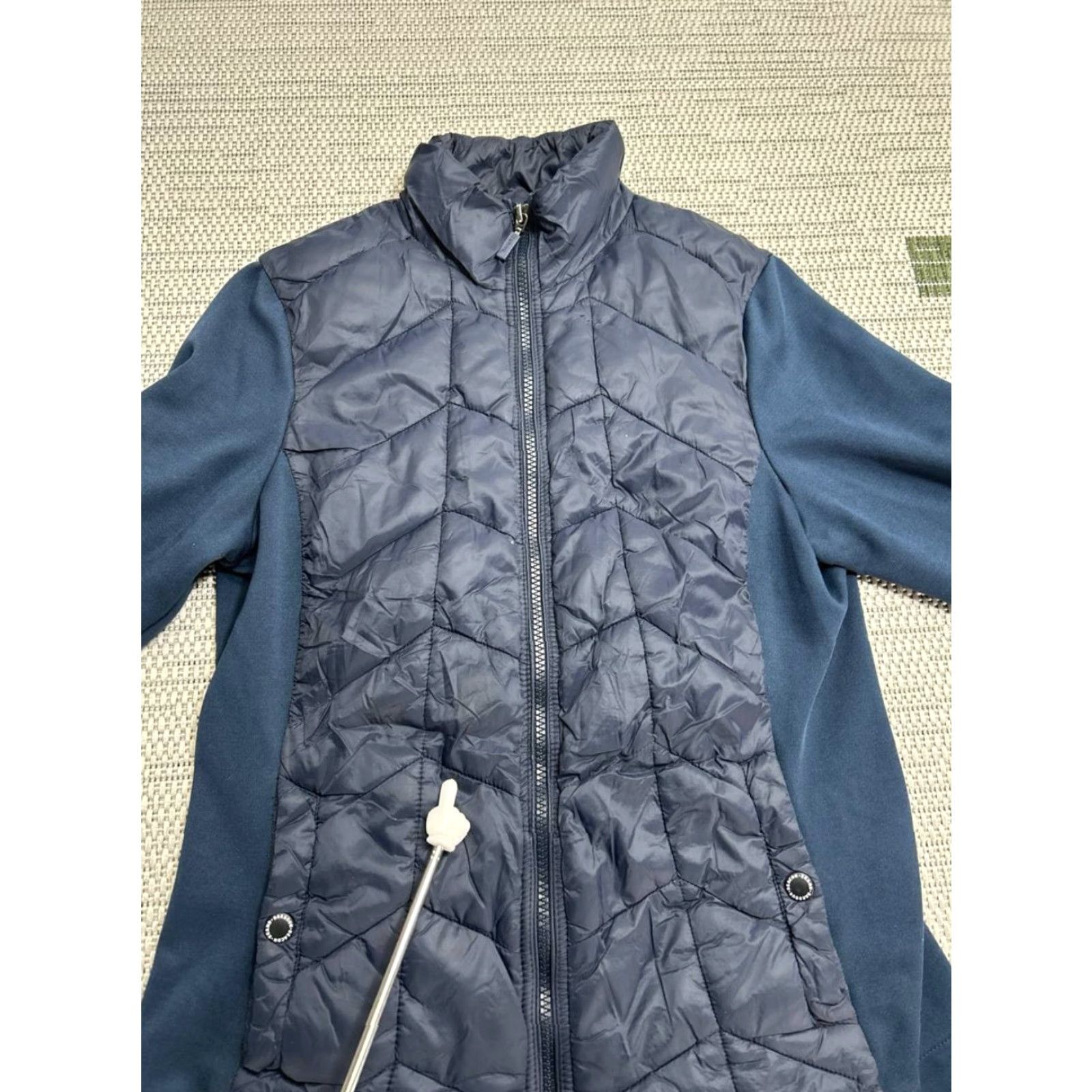 Barbour Barbour Winifred Sweat Quilted Fibre Down Puffer Jacket Womens 6 Blue Insulated Jacket Size M / US 6-8 / IT 42-44 - 6 Thumbnail