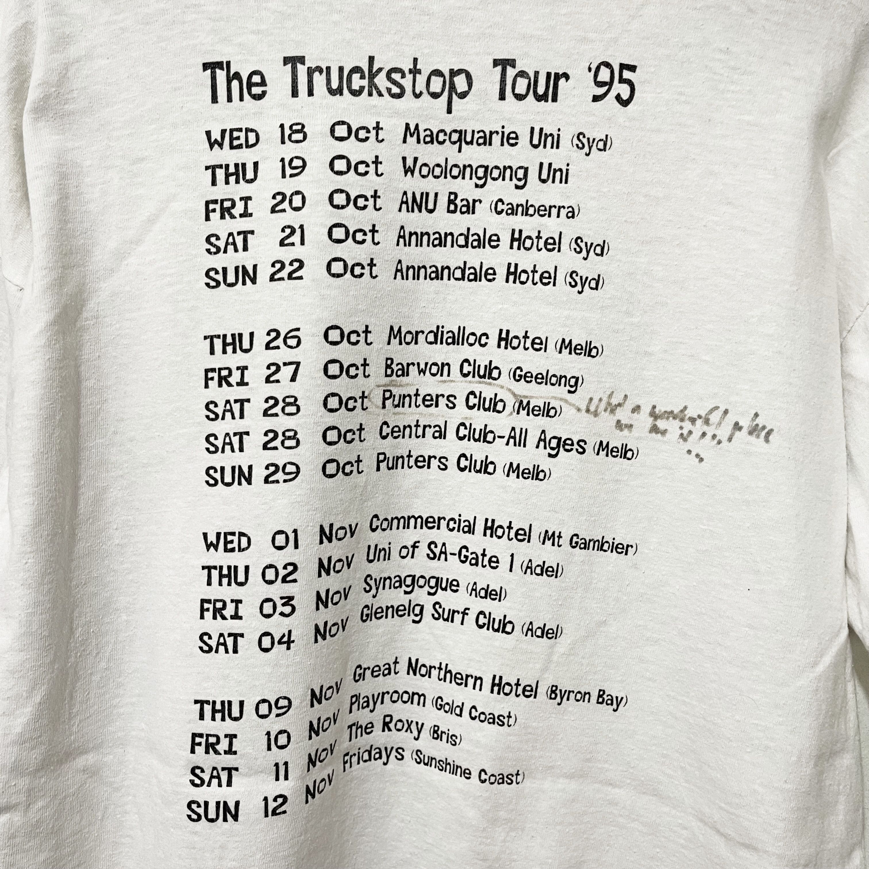 Band Tees Vintage 90s Powderfinger Sidewinder Fur Truckstop T-Shirt Size US M / EU 48-50 / 2 - 5 Thumbnail