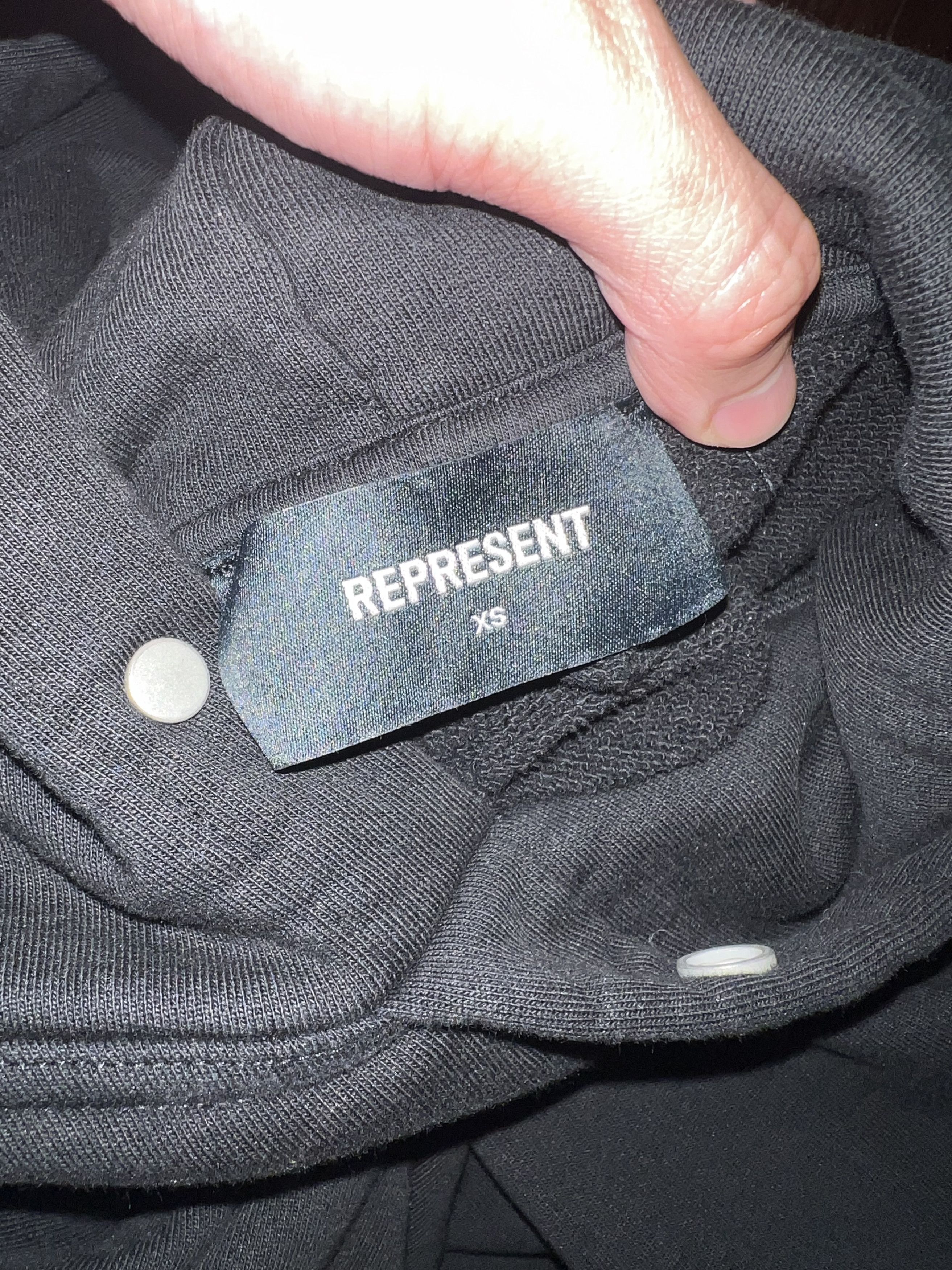 Represent Clo. Patron Of The Club Hoodie - Black Size US XS / EU 42 / 0 - 7 Thumbnail