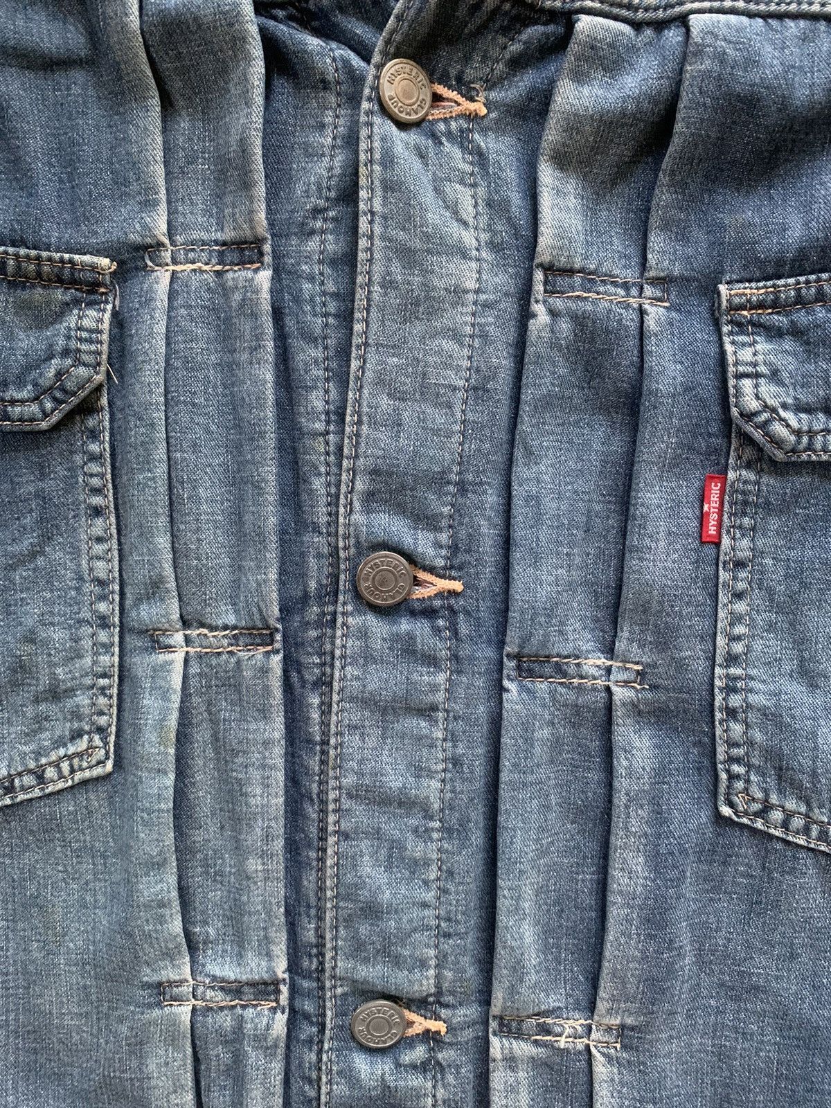 Hysteric Glamour × Japanese Brand Hysteric Glamour type II custom back patches jacket Size US L / EU 52-54 / 3 - 5 Thumbnail