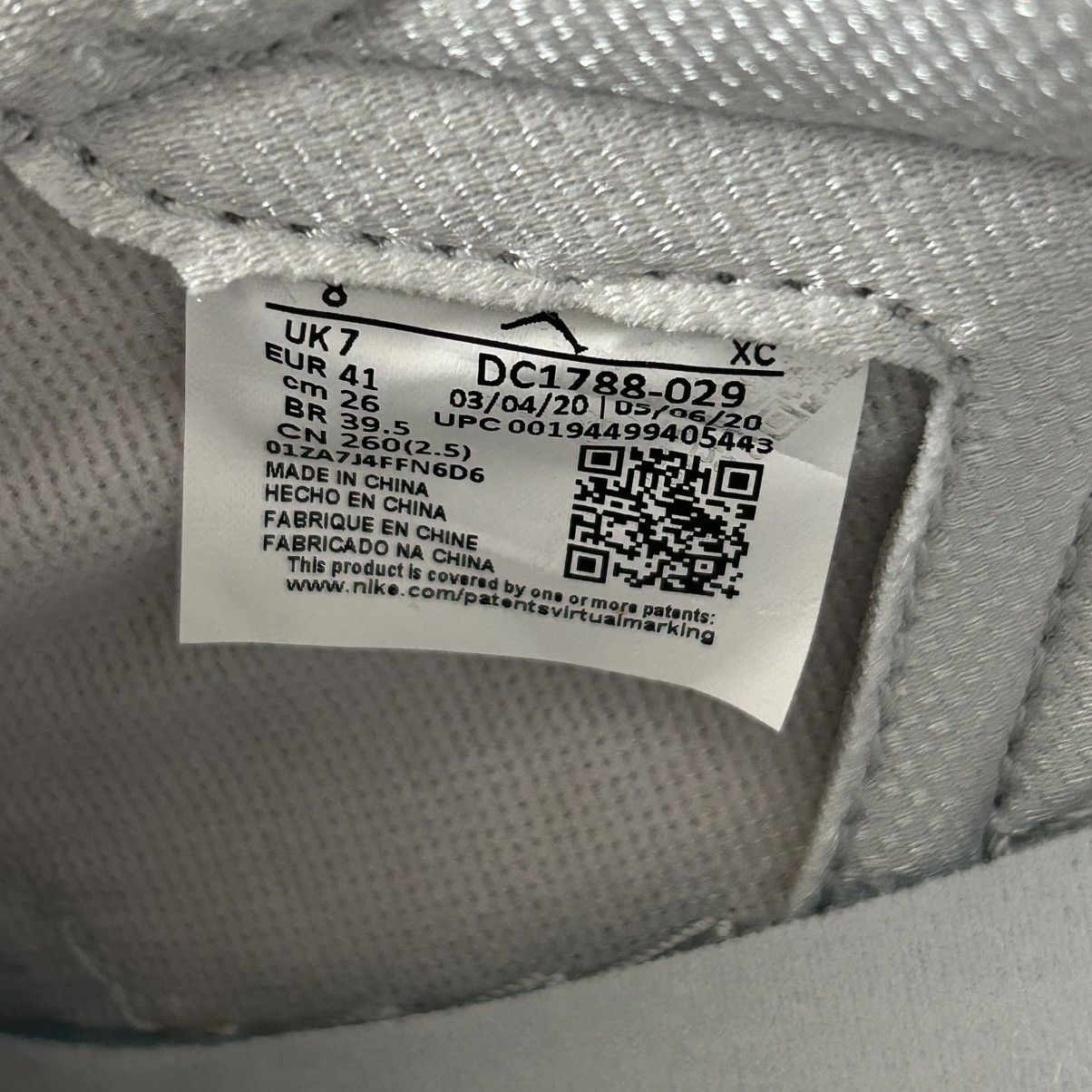 Jordan Brand 2020 Air Jordan 1 Neutral Grey Co.JP High sz 8M Size US 8 / EU 41 - 8 Thumbnail