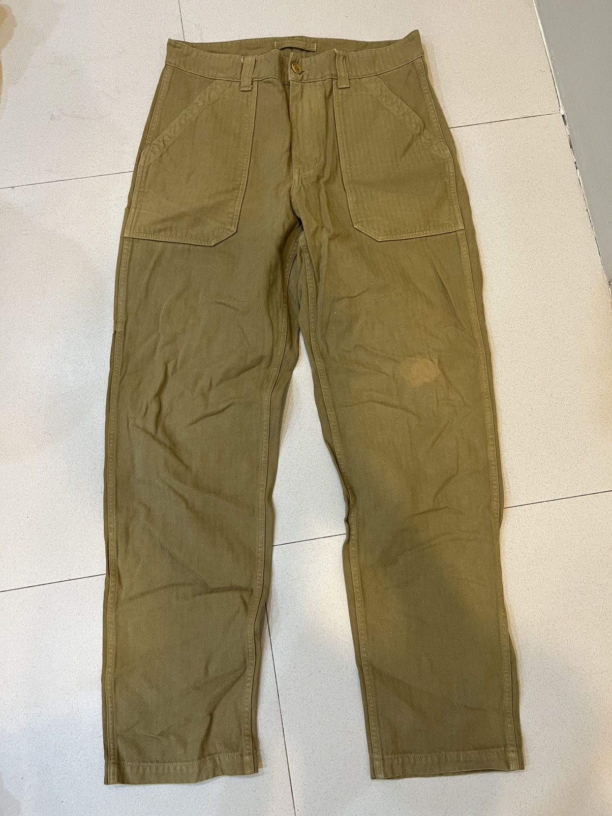 Nigel Cabourn Nigel Cabourn Fatigue HBT Size US 34 / EU 50 - 1 Thumbnail