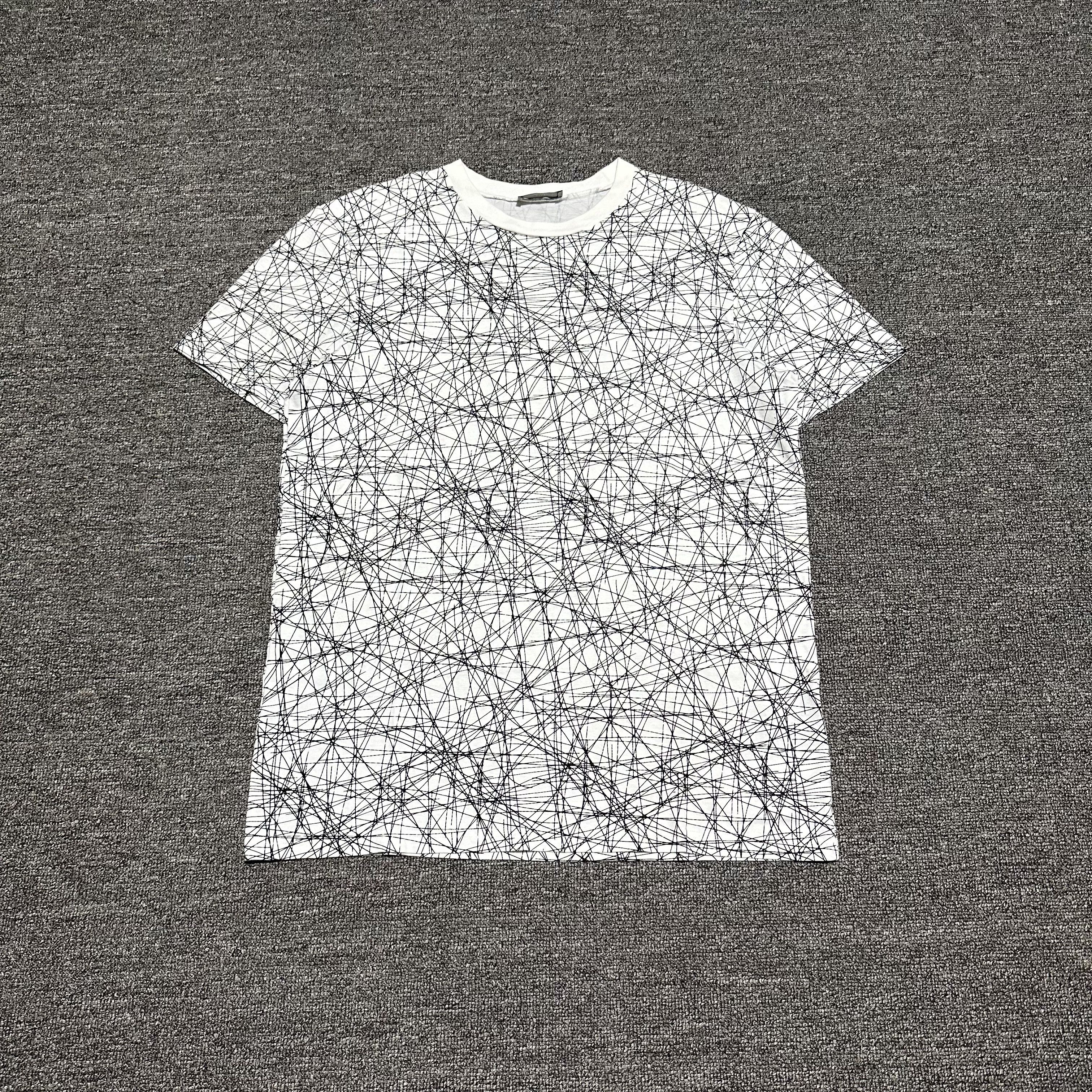 Dior homme エディ期　ジオメトリックグラフィックTシャツ Dior Dior Homme AW16 Abstract Geometric Tee — Hedi | Grailed