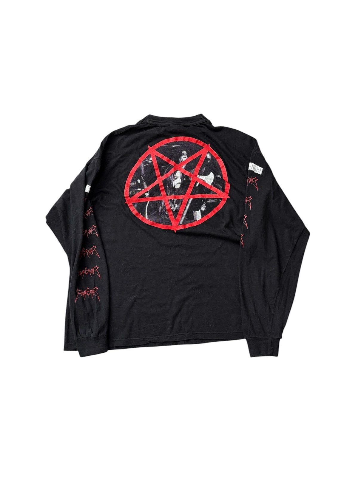 Vintage Vintage 1993 Emperor Longsleeve Size US XL / EU 56 / 4 - 2 Thumbnail