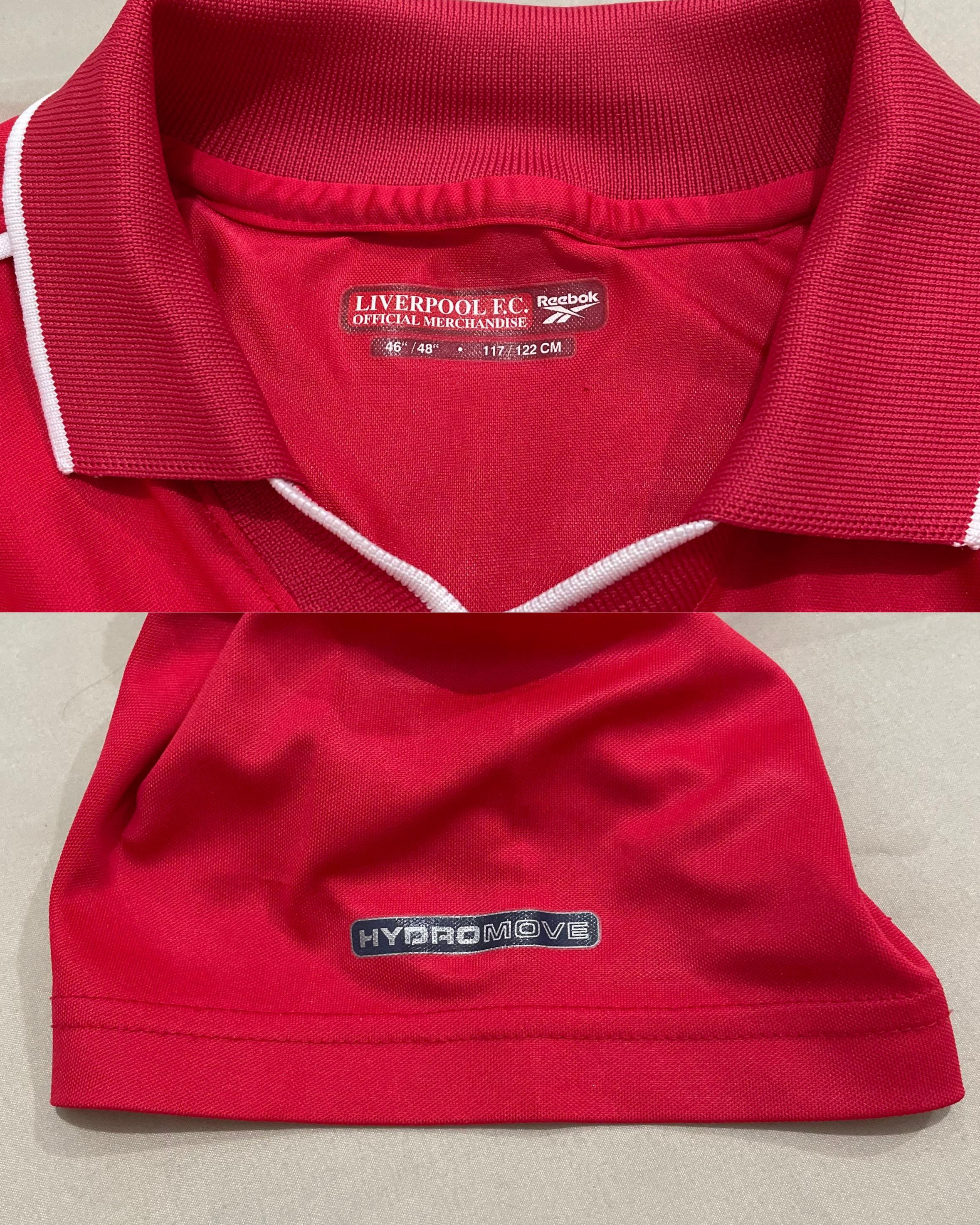 Reebok Liverpool Home Kit 2000 2001 2002 Jersey Size US XXL / EU 58 / 5 - 4 Thumbnail