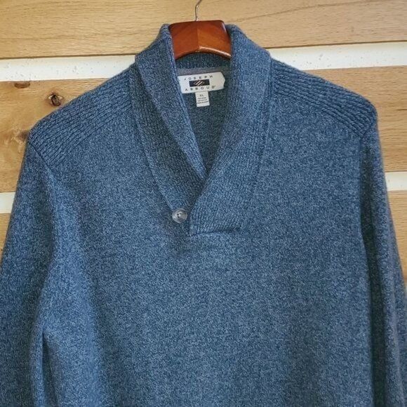 Joseph Abboud Joseph Abboud 100% Wool Collared Button Pullover Long Sleeve Size US XL / EU 56 / 4 - 3 Thumbnail