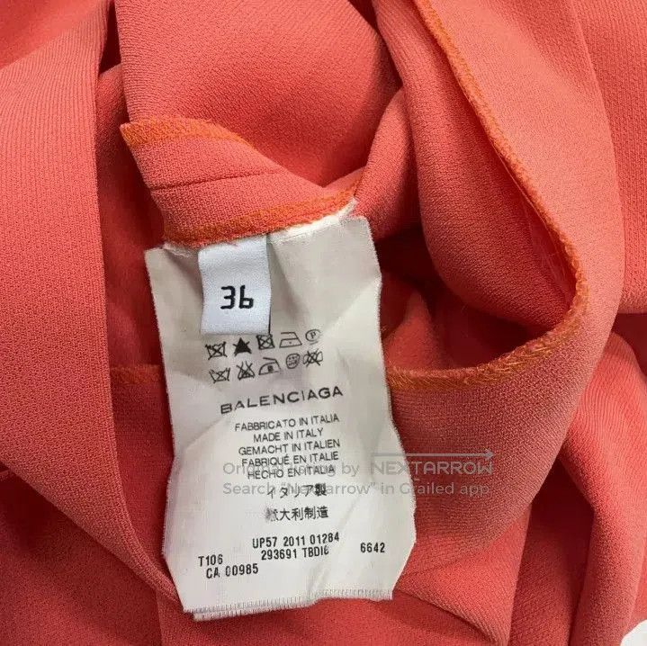 Balenciaga Balenciaga Minimalist Coral Short Sleeve Top. Size US S / EU 44-46 / 1 - 4 Thumbnail