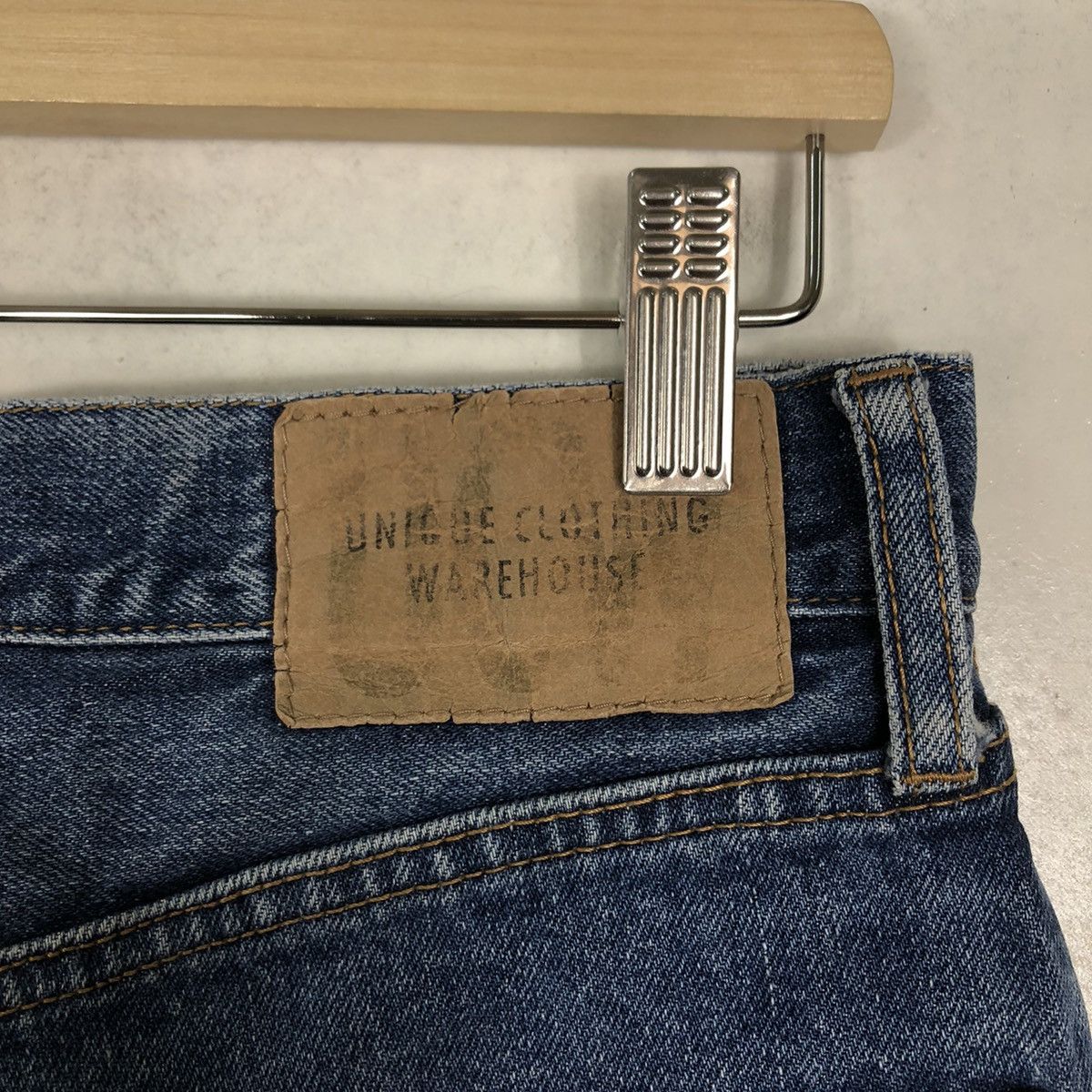 Japanese Brand 🔥90’s JAPAN MADE DISTRESSED JEANS UNIQUE CLOTHING WAREHOUSE Size US 30 / EU 46 - 13 Thumbnail