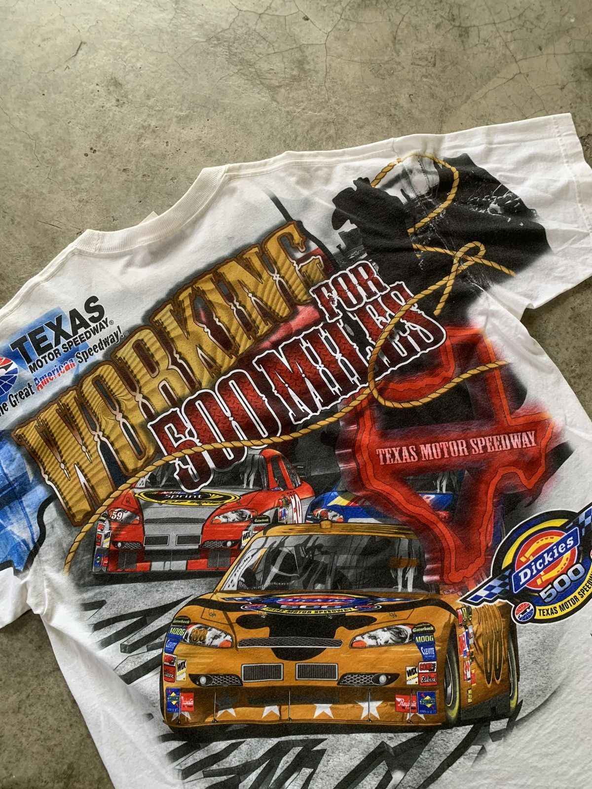 NASCAR × Vintage vintage overprint nascar shirt by dickies Size US XL / EU 56 / 4 - 8 Thumbnail