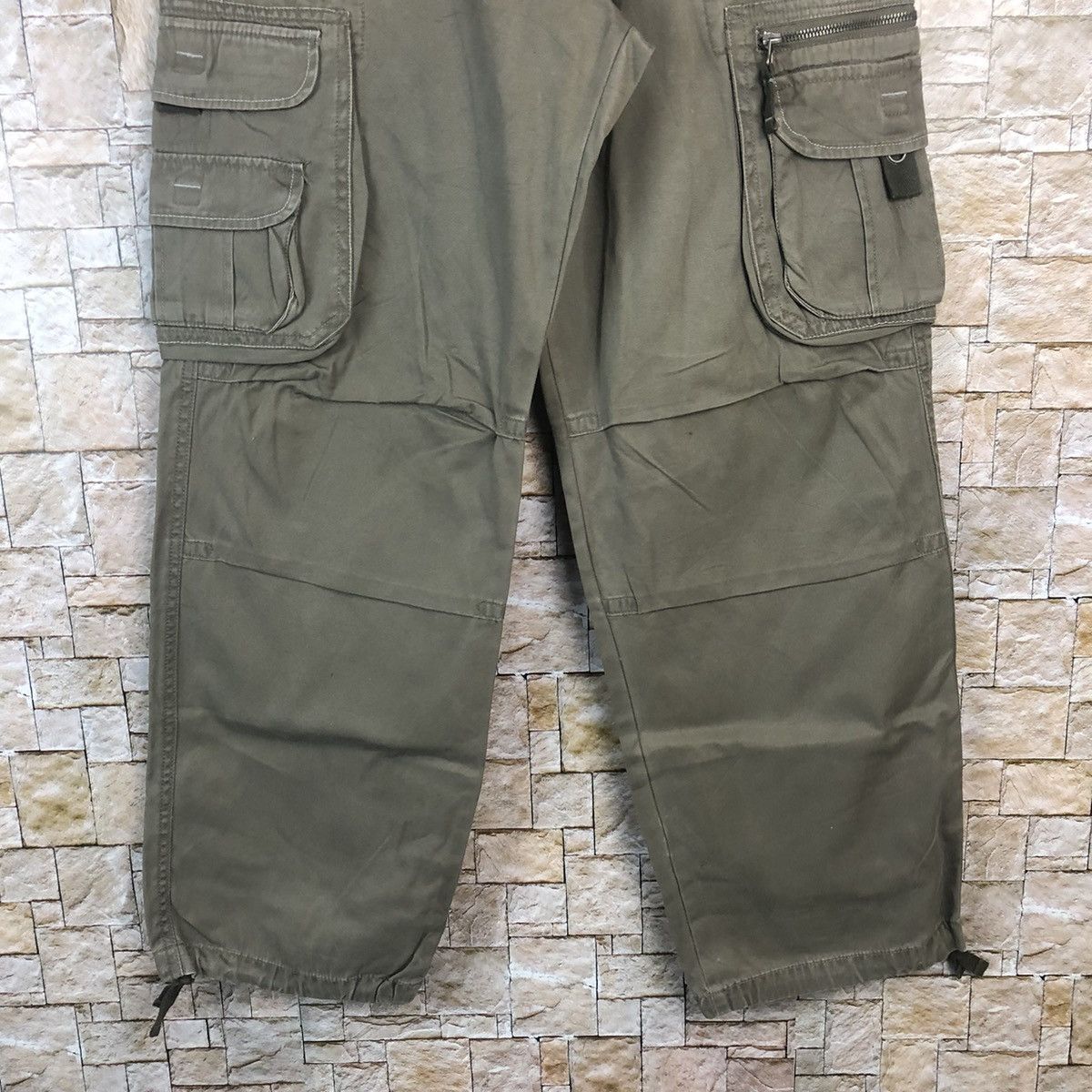 Japanese Brand Vache Brown Cargo Multipocket Pants #A110 Size US 32 / EU 48 - 7 Thumbnail