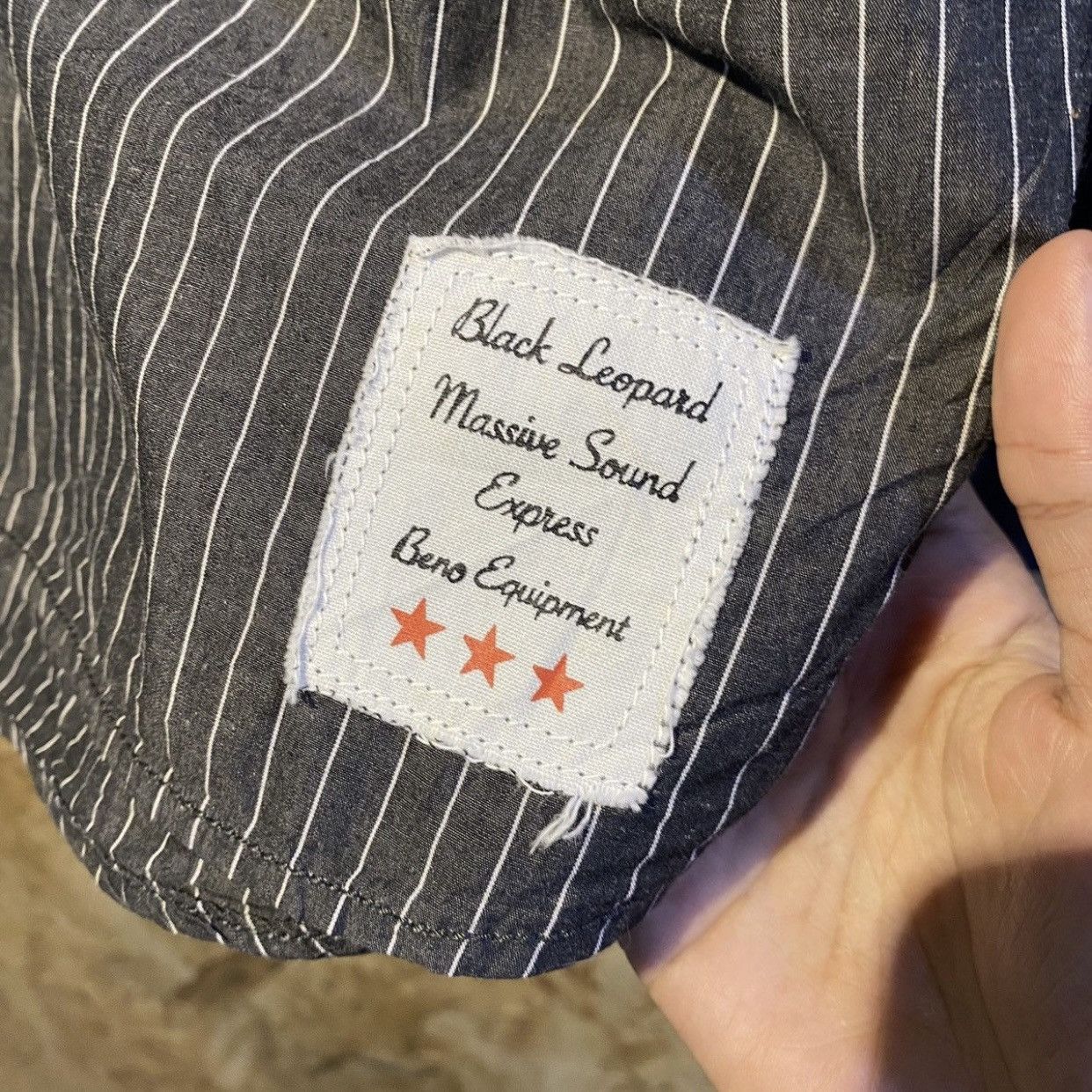 Japanese Brand × Jun Takahashi × Vintage Vintage Jun Men X Benson Button Ups Size US L / EU 52-54 / 3 - 4 Thumbnail