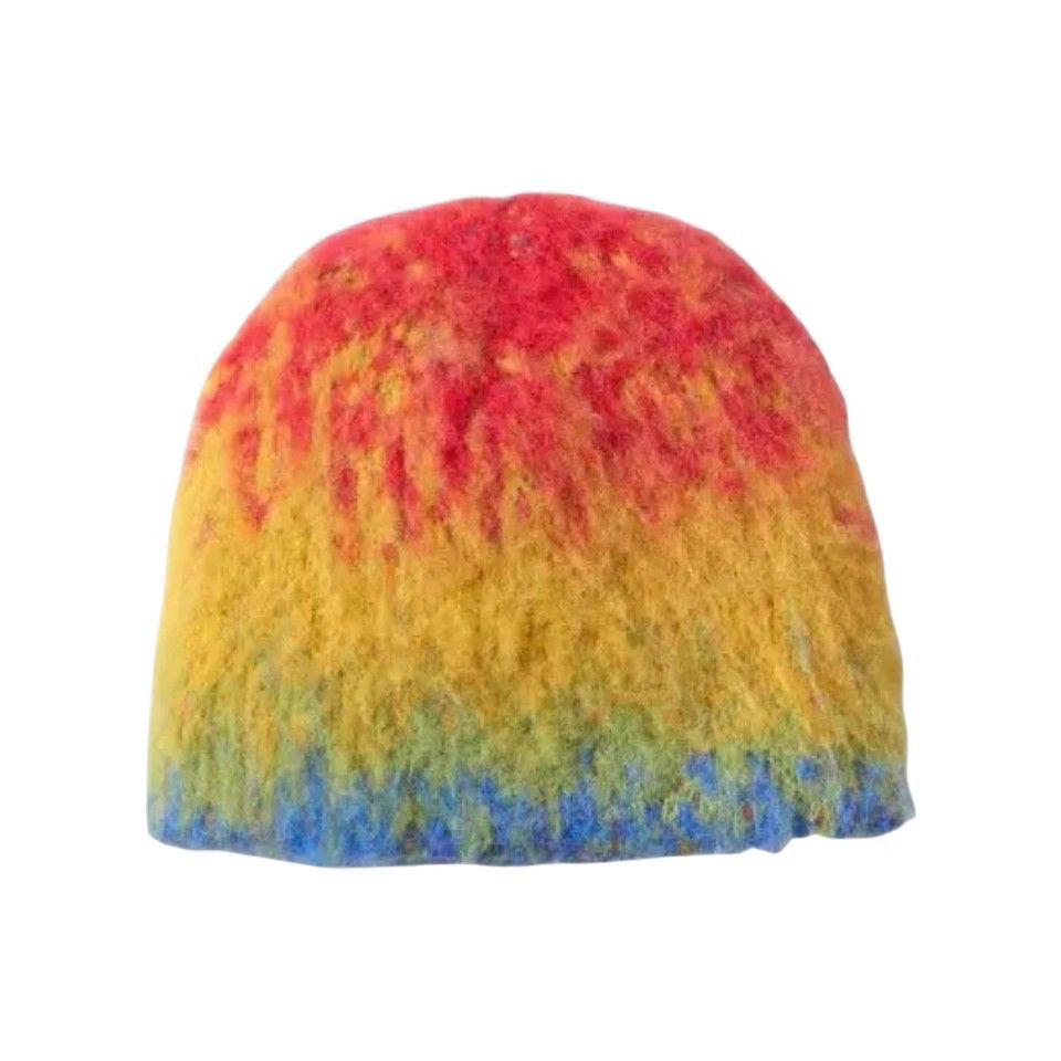 HMDD HMDD Mohair Rainbow Beanie Size ONE SIZE - 1 Preview