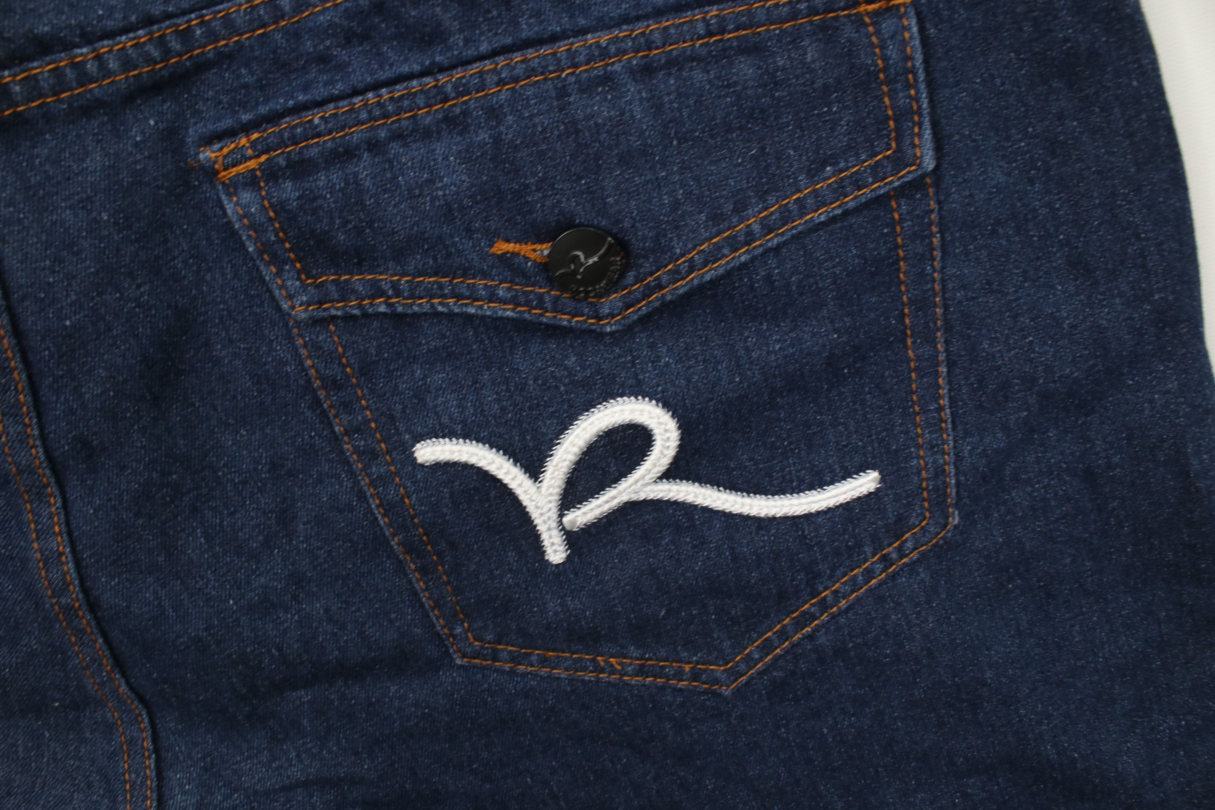 Rocawear Vintage 90s Y2K Rocawear Hip Hop Denim Jean Shorts Blue Size US 40 / EU 56 - 13 Thumbnail