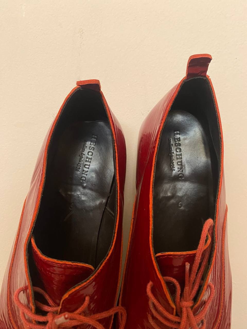 Heschung Heschung Patent Leather Cherry Red Size US 6 / EU 39 - 15 Thumbnail