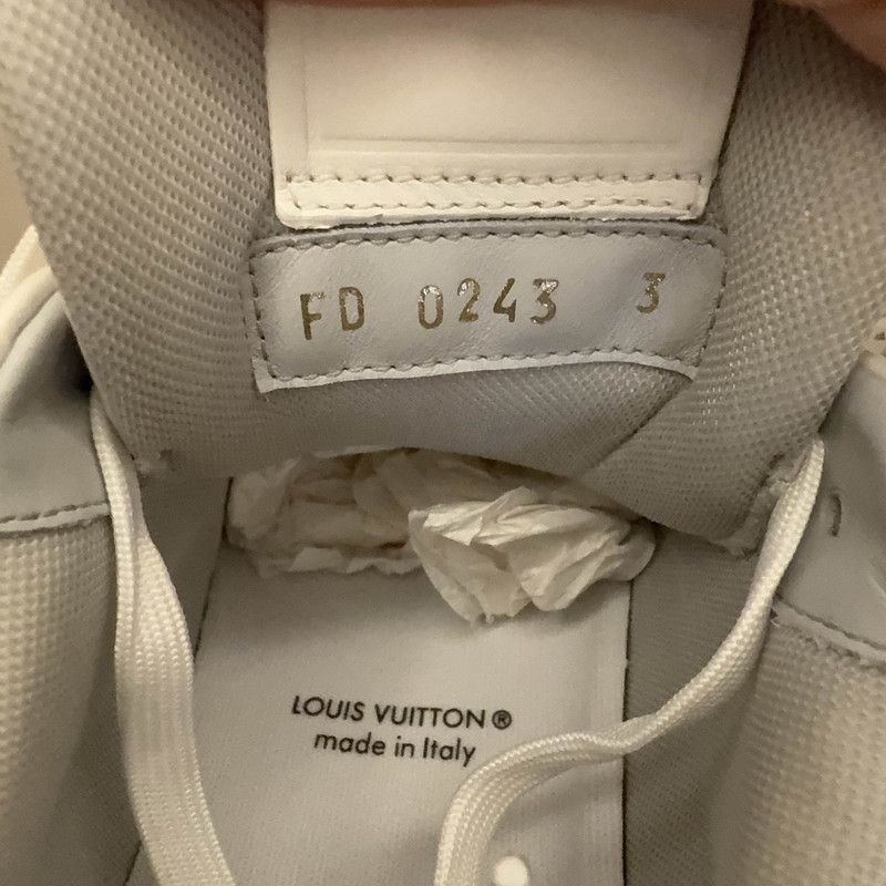 Louis Vuitton Louis Vuitton White Low-Top Fashion Sneakers -2508 Size US 6.5 / EU 39-40 - 3 Thumbnail
