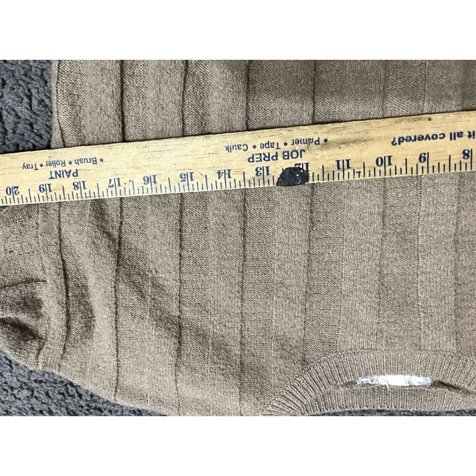 Vintage Pink Republic Women's Sweater Pullover Long Sleeve Lace Back Brown Size S Classic Size S / US 4 / IT 40 - 4 Thumbnail