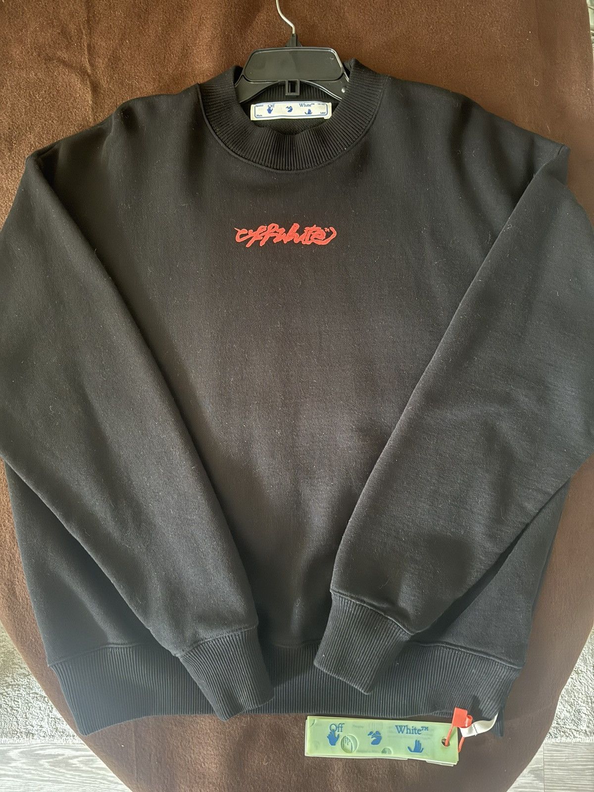 Off-White OFF-WHITE Arrow On Canvas Print Sweatshirt Size US S / EU 44-46 / 1 - 3 Thumbnail