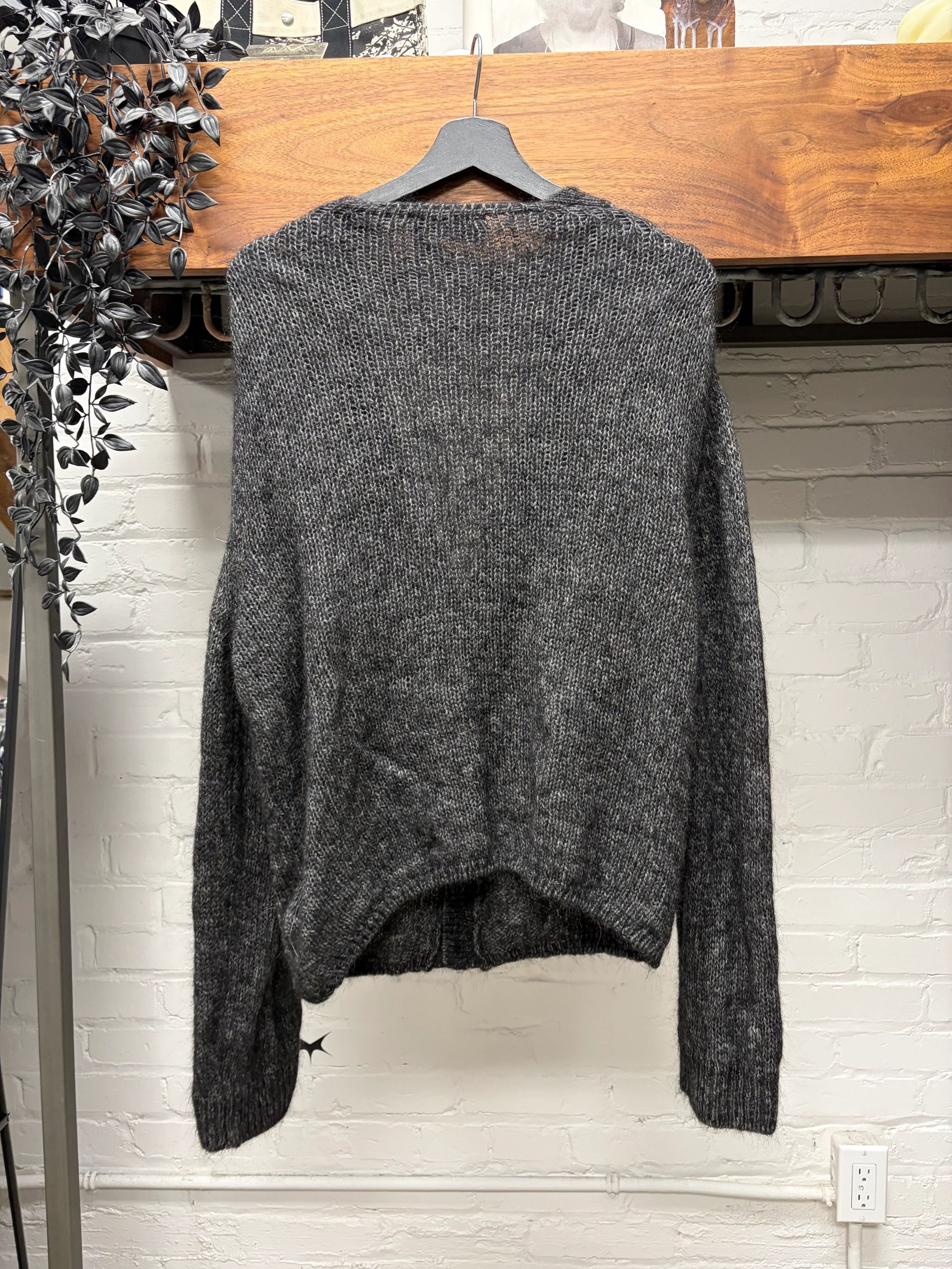 Our Legacy Our Legacy Black/Grey ‘Academy Cardigan’ Size US M / EU 48-50 / 2 - 4 Thumbnail